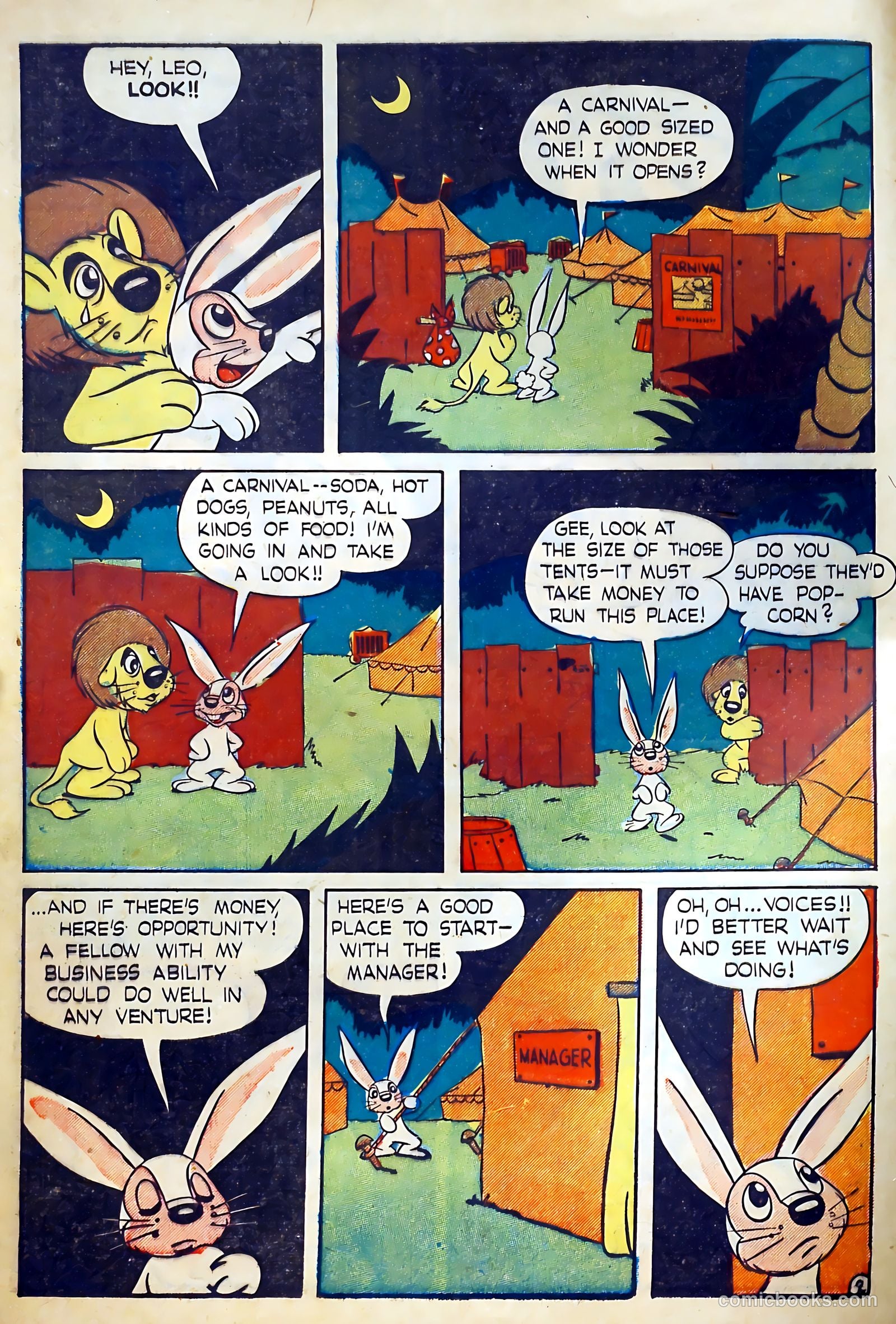 Cryin' Lion Comics #2 (1944) — page 4 of 52