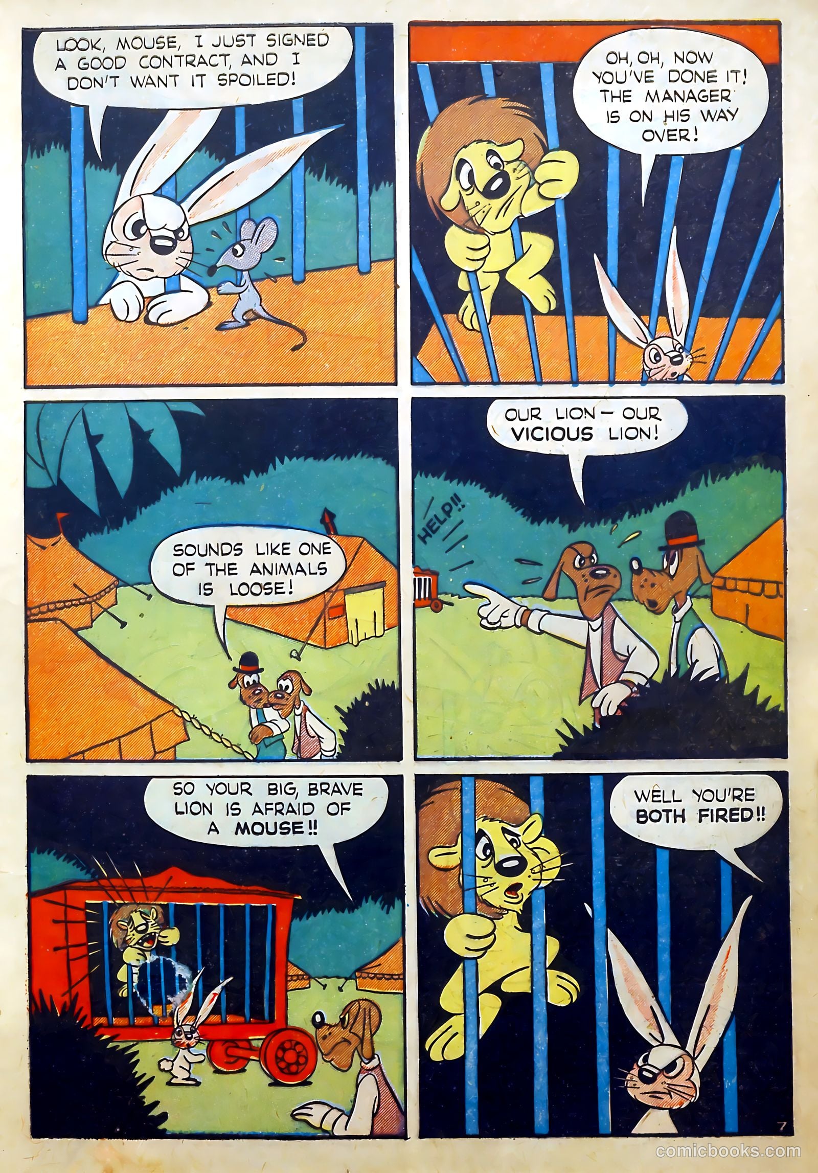 Cryin' Lion Comics #2 (1944) — page 9 of 52