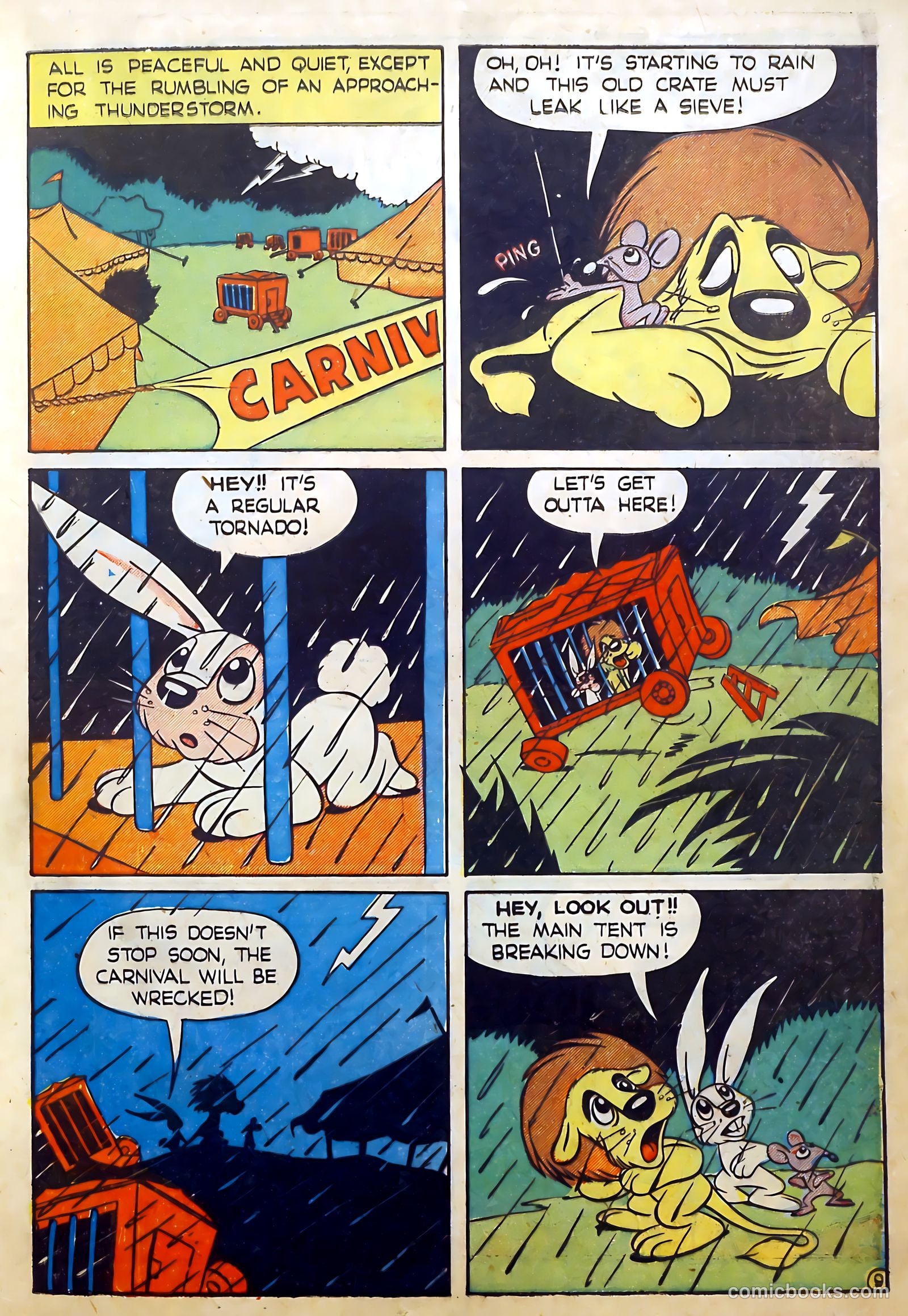 Cryin' Lion Comics #2 (1944) — page 11 of 52