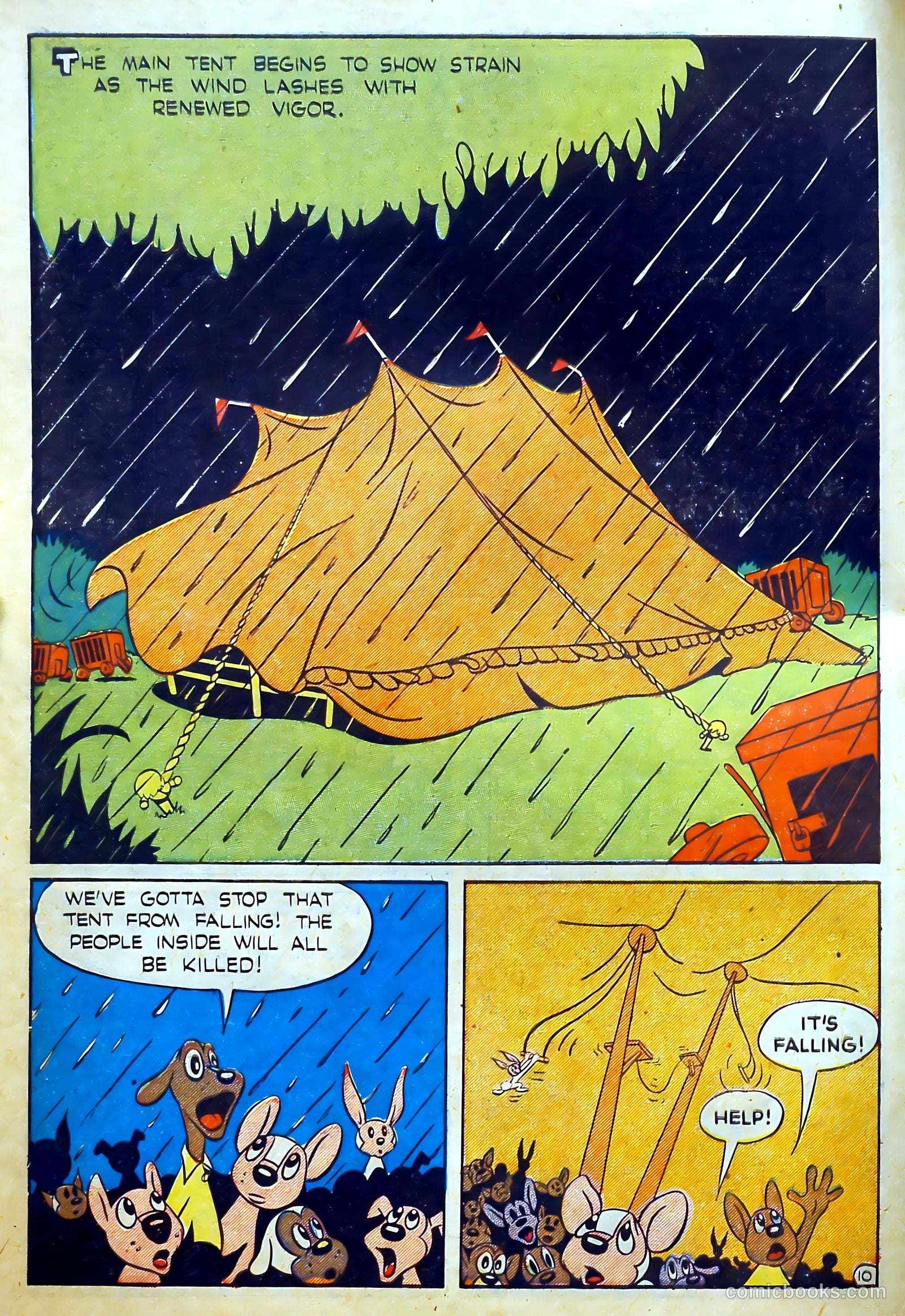 Cryin' Lion Comics #2 (1944) — page 12 of 52