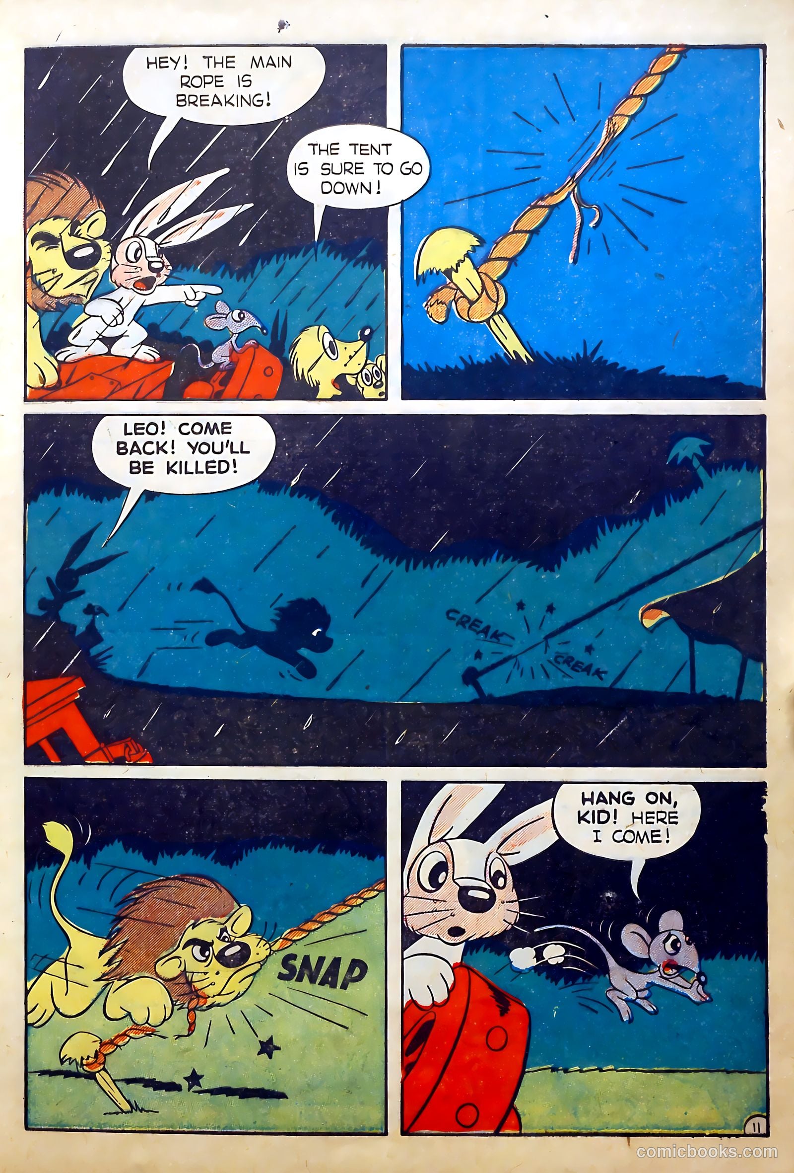Cryin' Lion Comics #2 (1944) — page 13 of 52