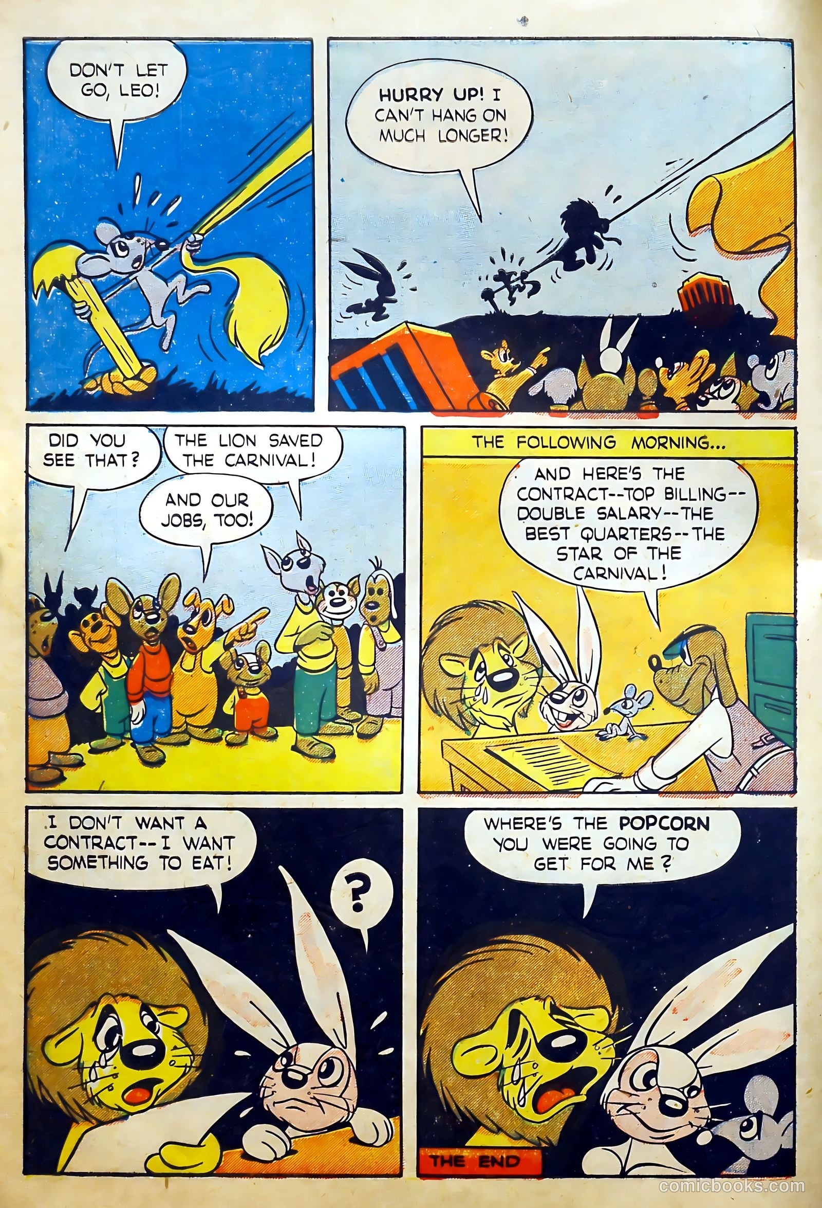 Cryin' Lion Comics #2 (1944) — page 14 of 52