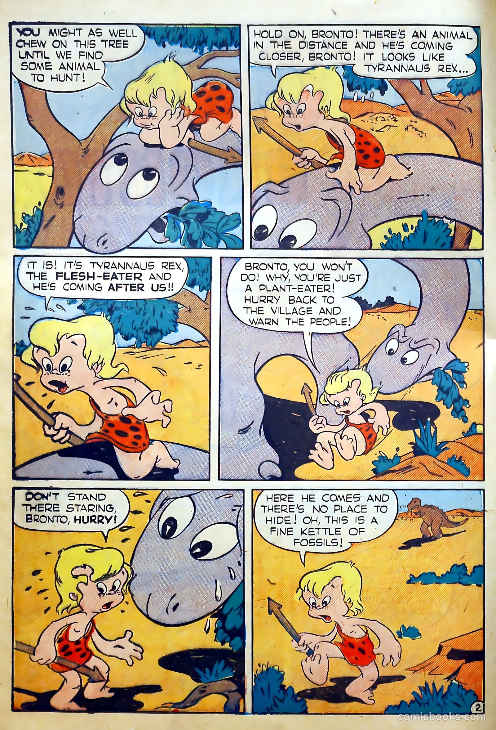 Cryin' Lion Comics #2 (1944) — page 16 of 52
