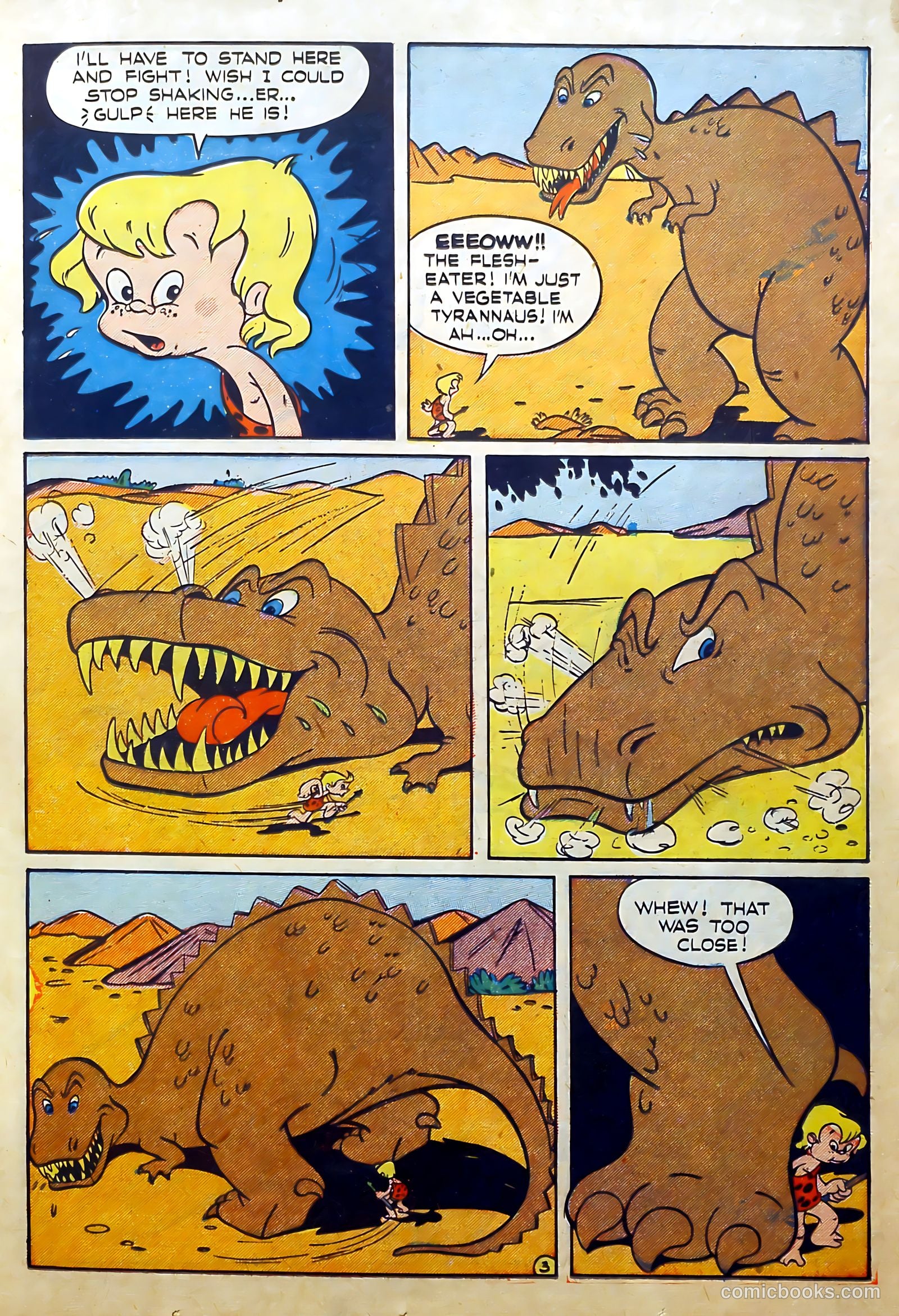 Cryin' Lion Comics #2 (1944) — page 17 of 52