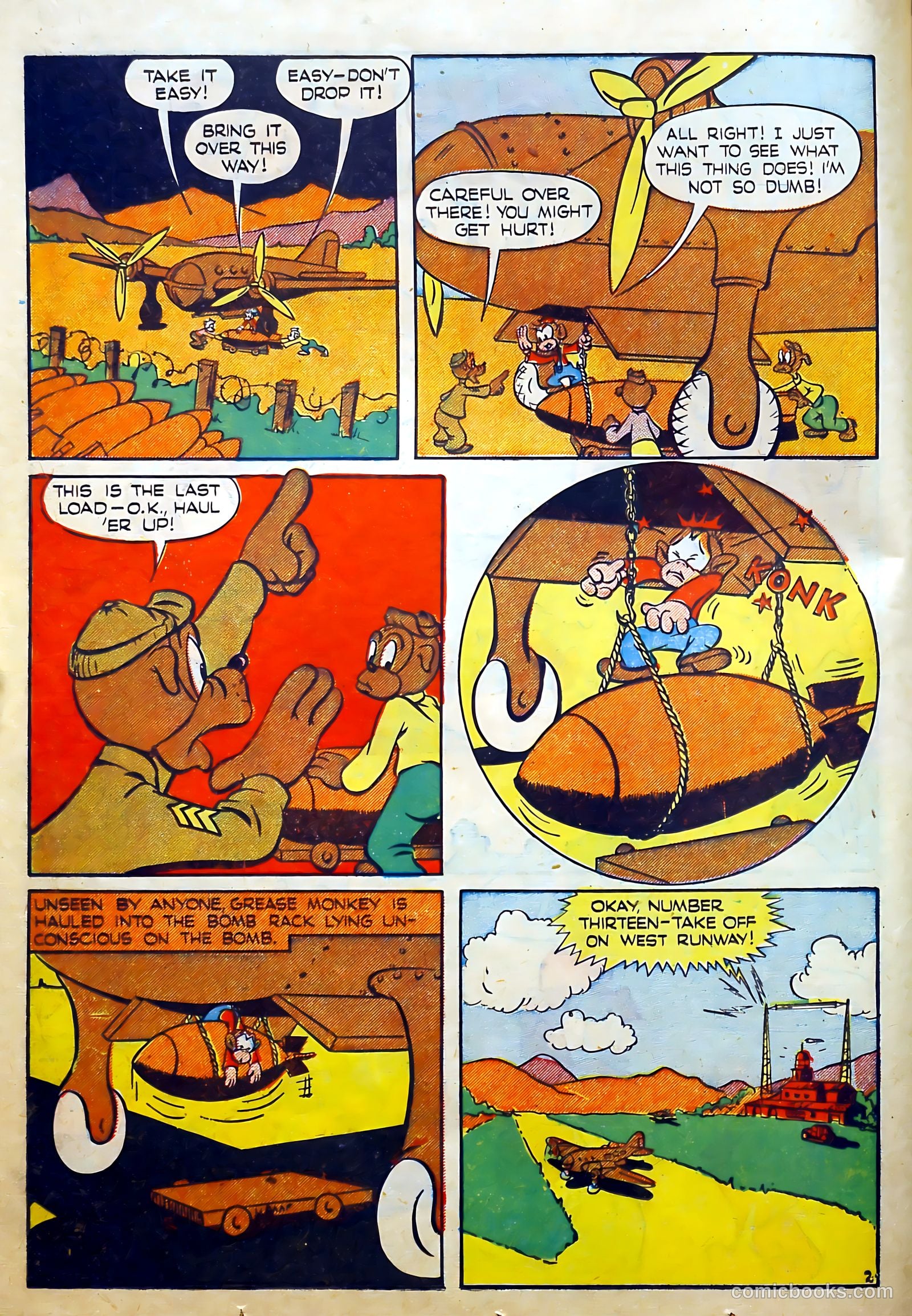 Cryin' Lion Comics #2 (1944) — page 22 of 52