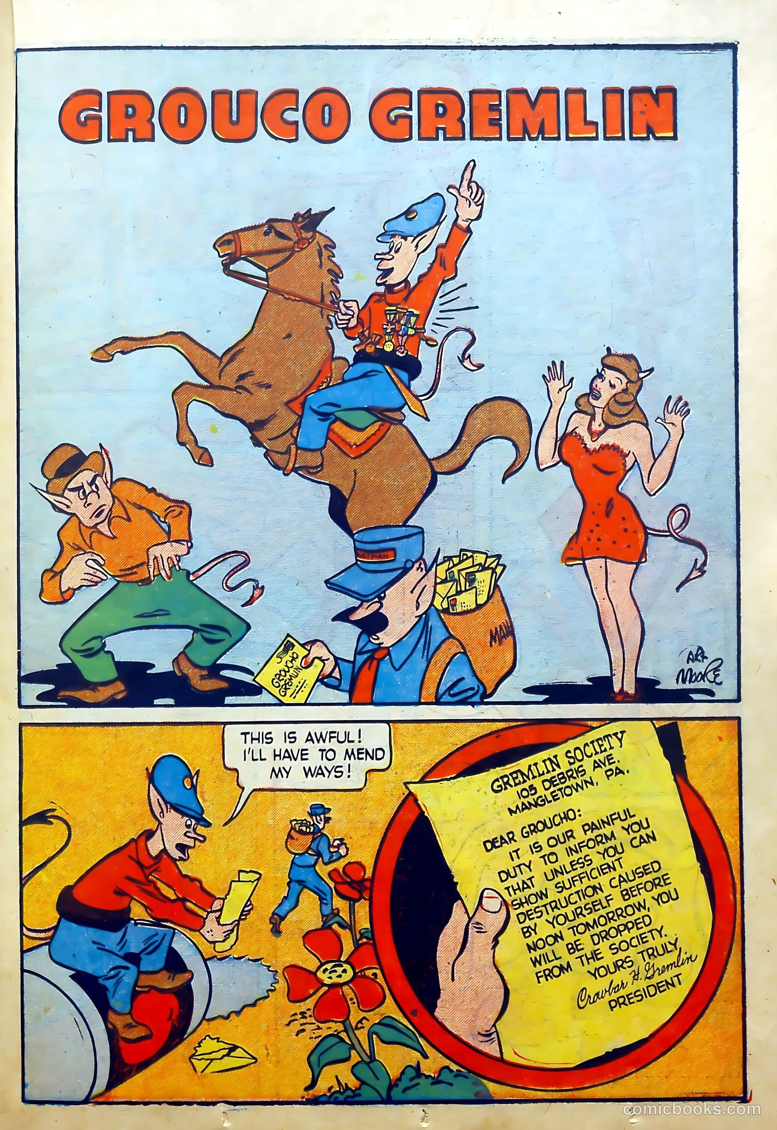 Cryin' Lion Comics #2 (1944) — page 31 of 52