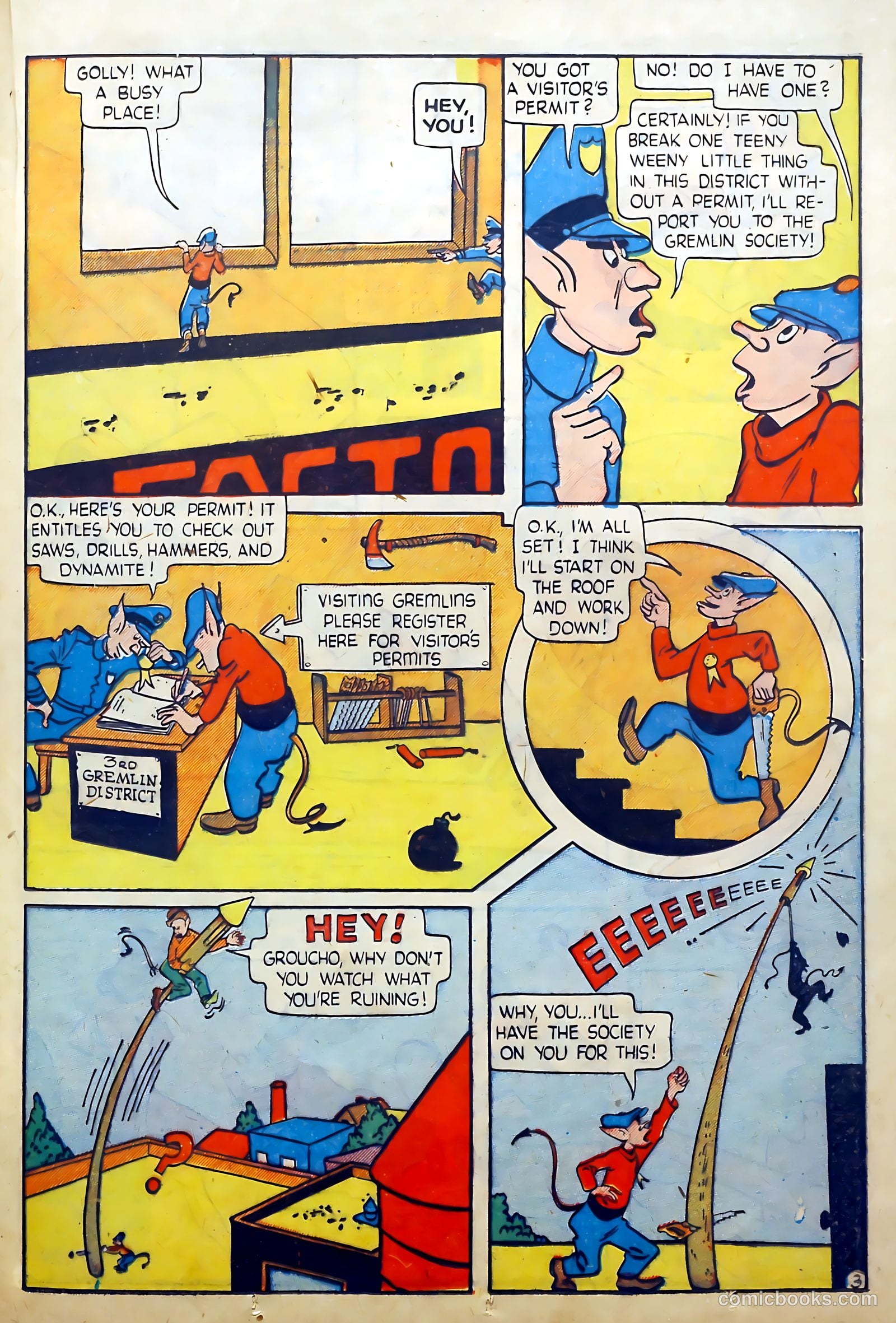 Cryin' Lion Comics #2 (1944) — page 33 of 52