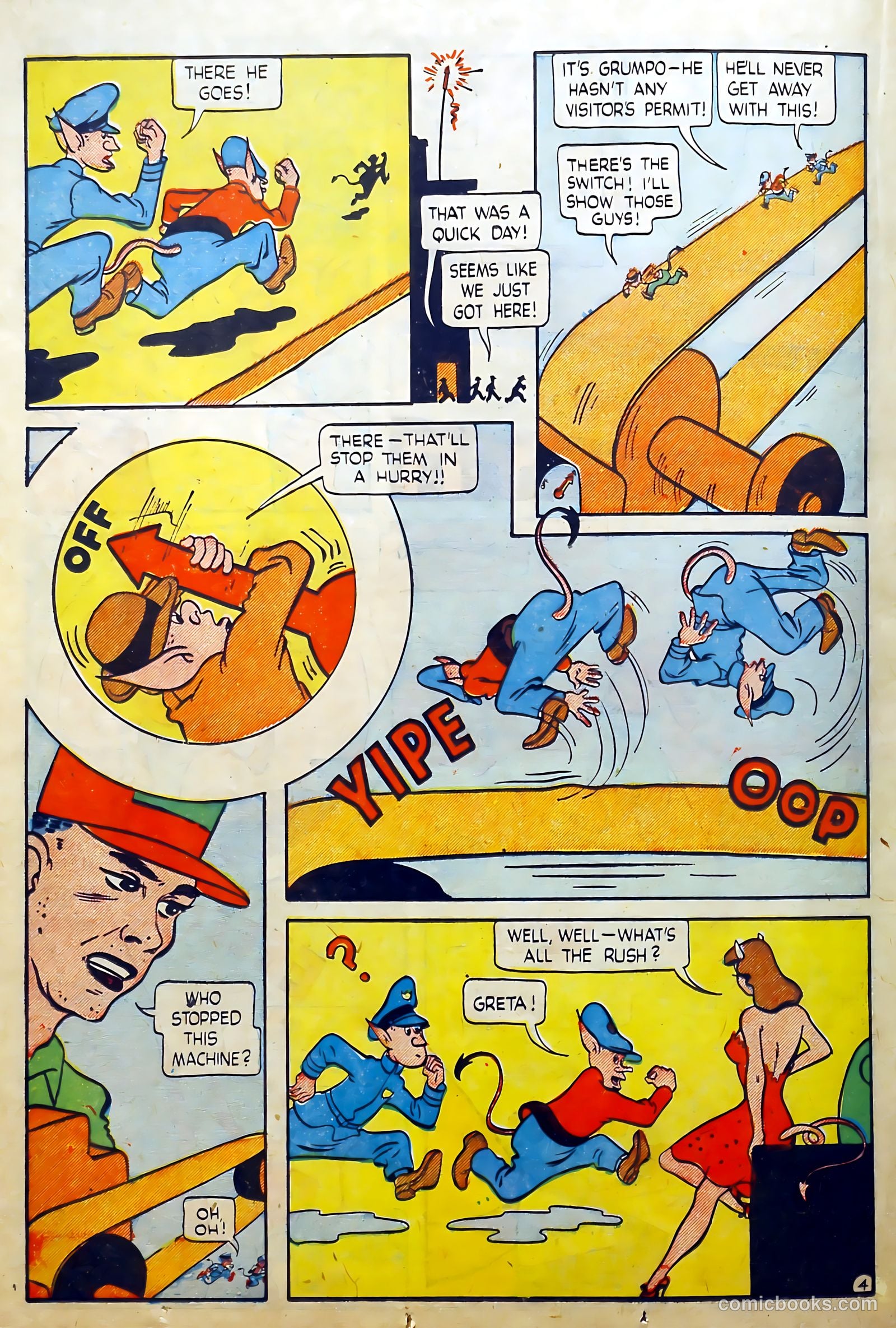 Cryin' Lion Comics #2 (1944) — page 34 of 52