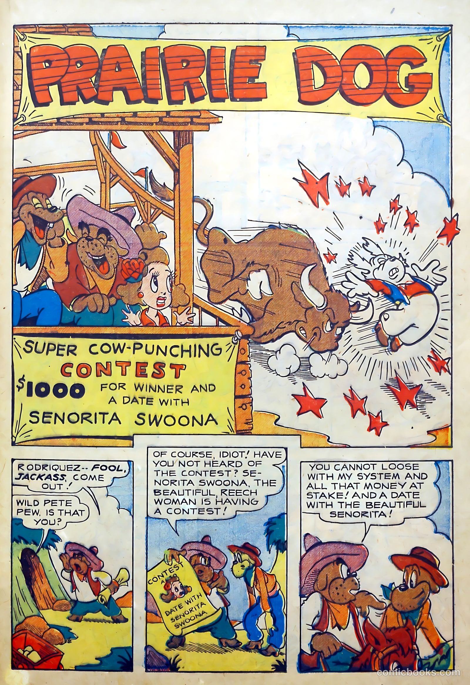 Cryin' Lion Comics #2 (1944) — page 37 of 52