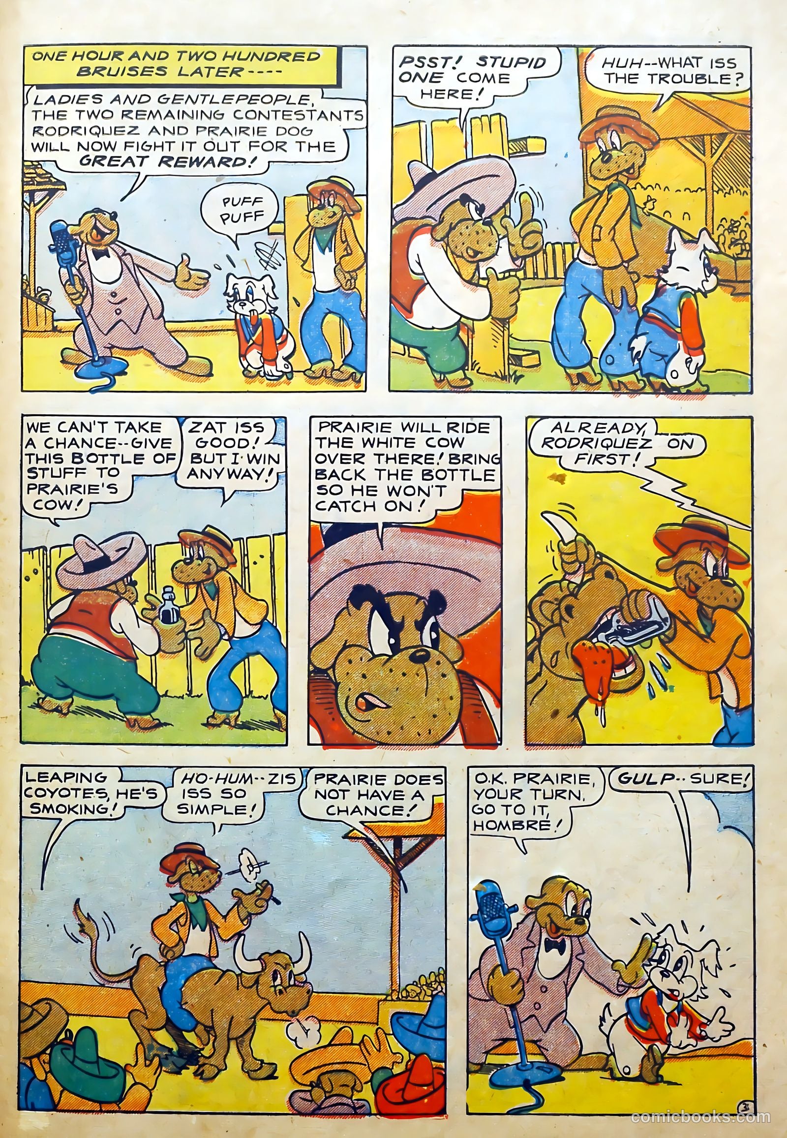 Cryin' Lion Comics #2 (1944) — page 39 of 52