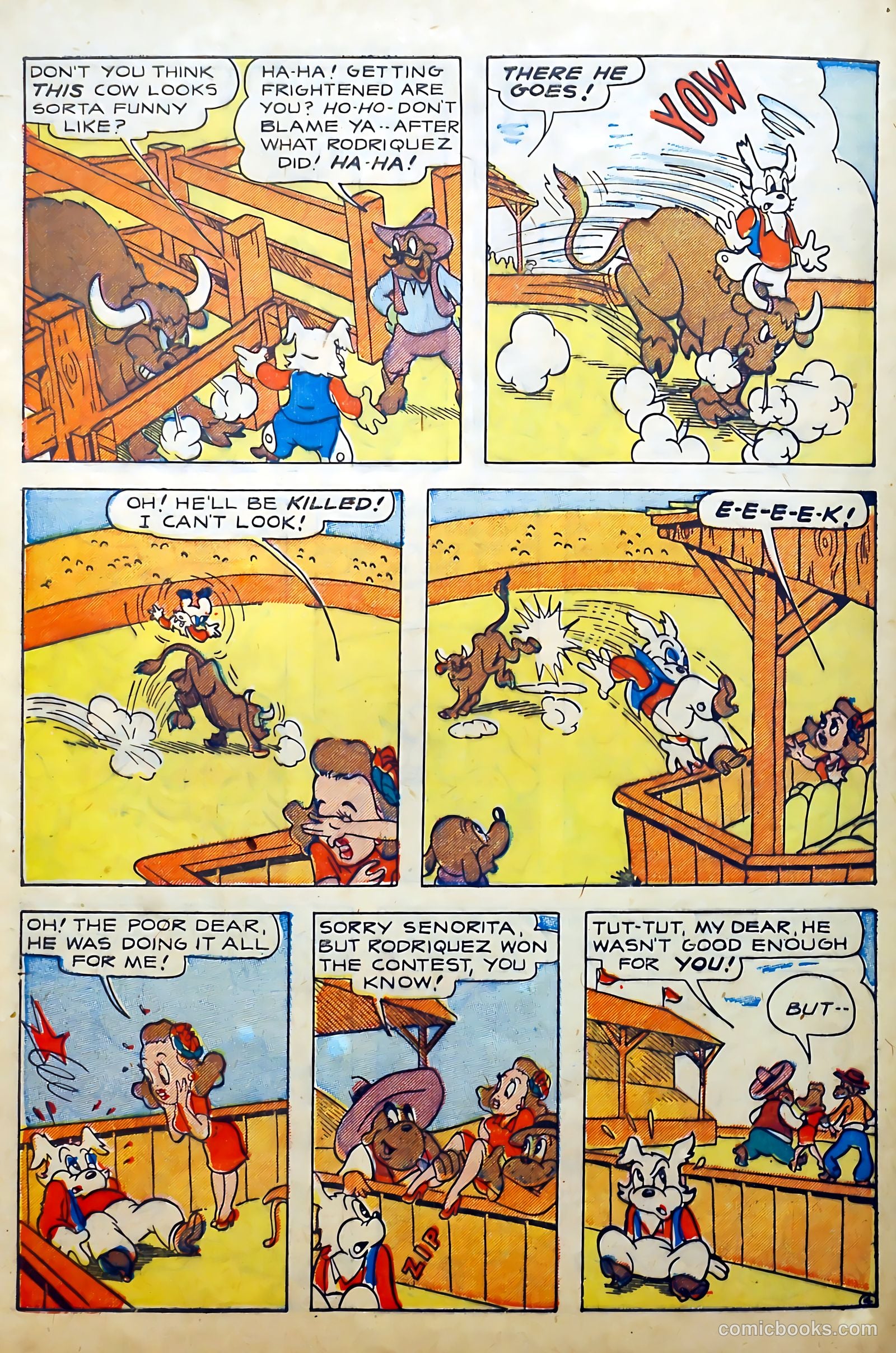 Cryin' Lion Comics #2 (1944) — page 40 of 52