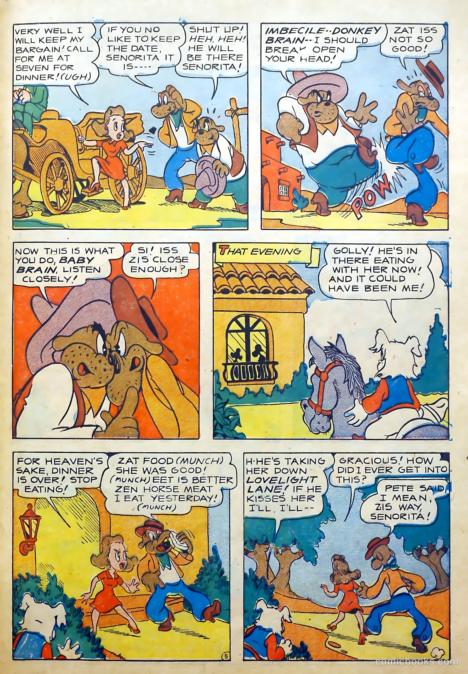 Cryin' Lion Comics #2 (1944) — page 41 of 52