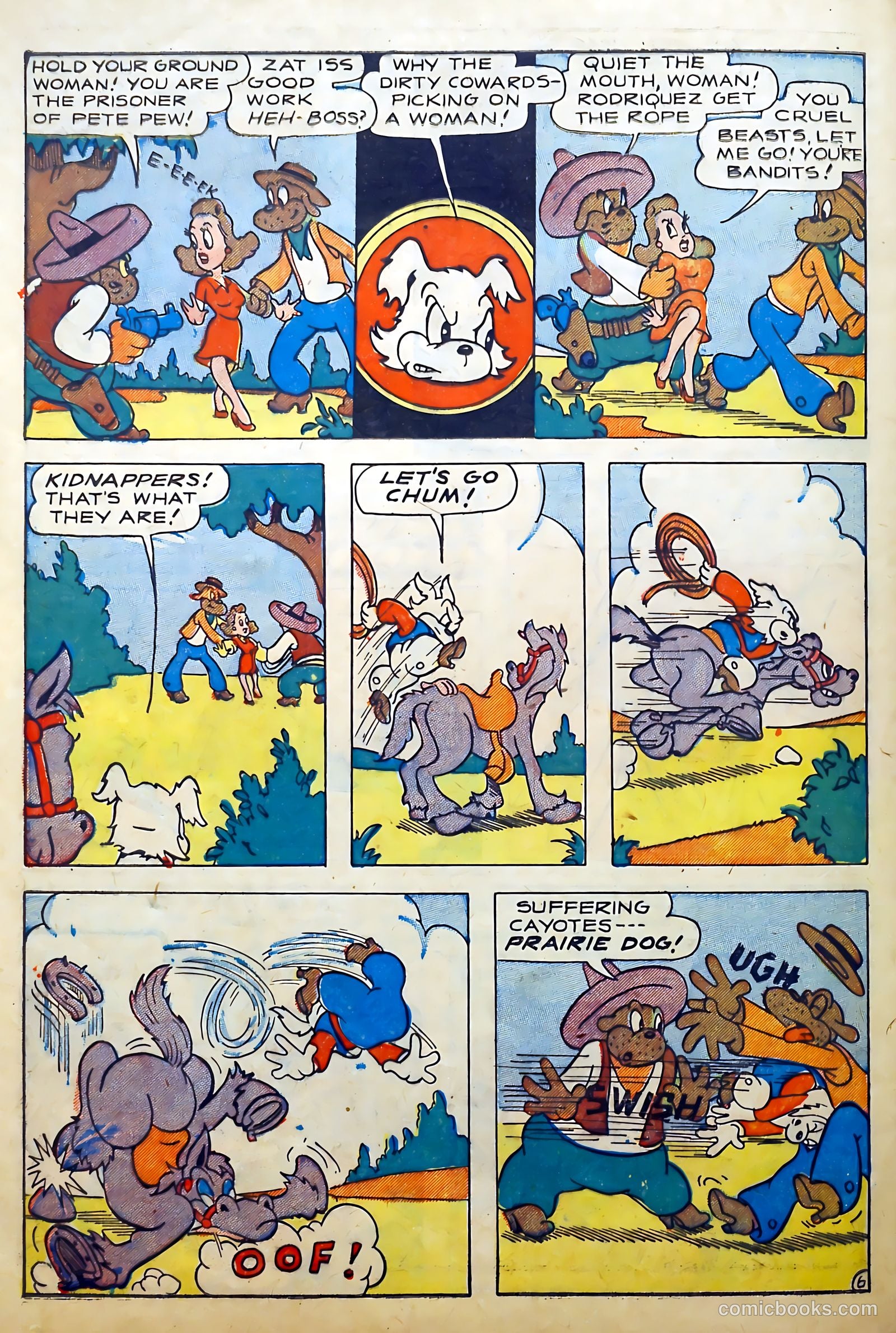 Cryin' Lion Comics #2 (1944) — page 42 of 52
