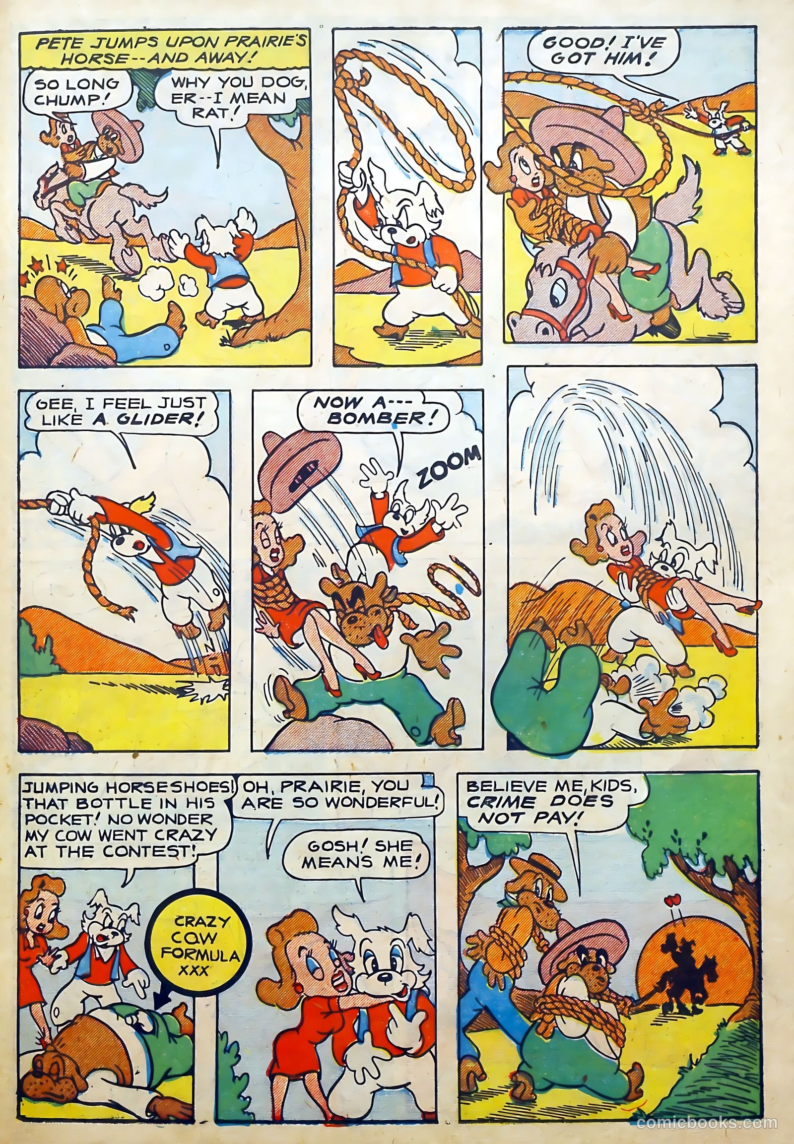 Cryin' Lion Comics #2 (1944) — page 43 of 52