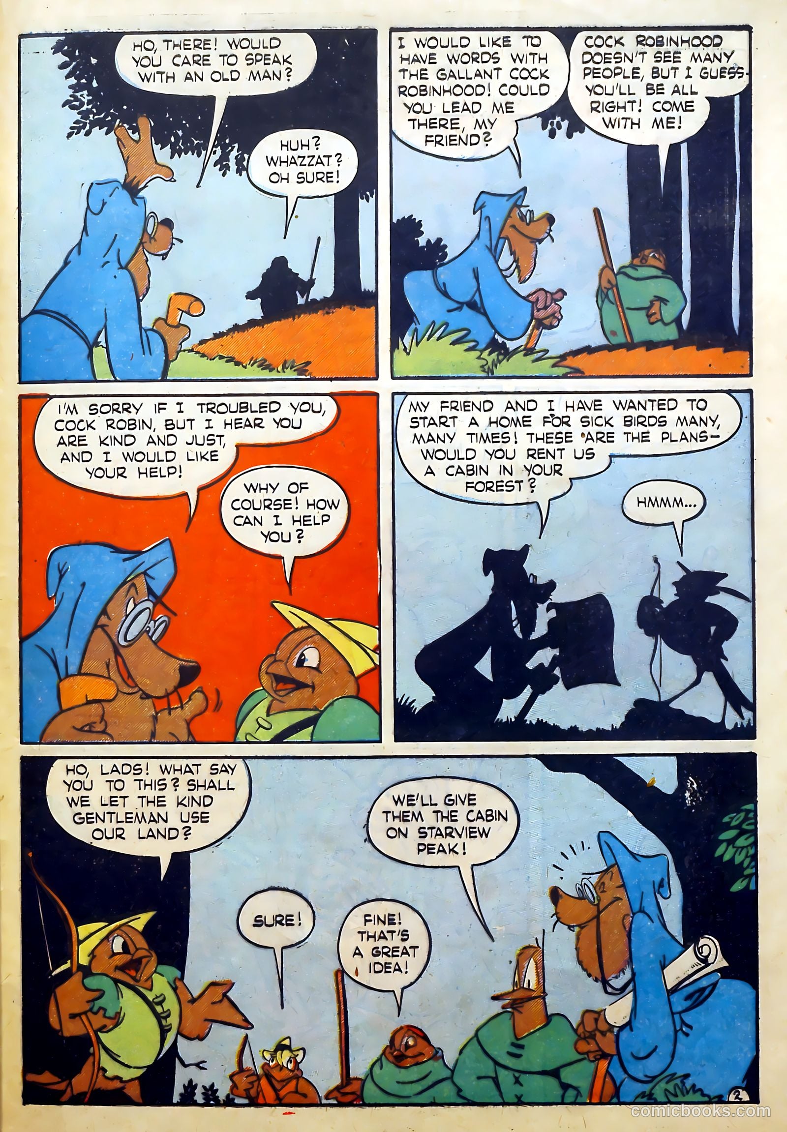 Cryin' Lion Comics #2 (1944) — page 45 of 52