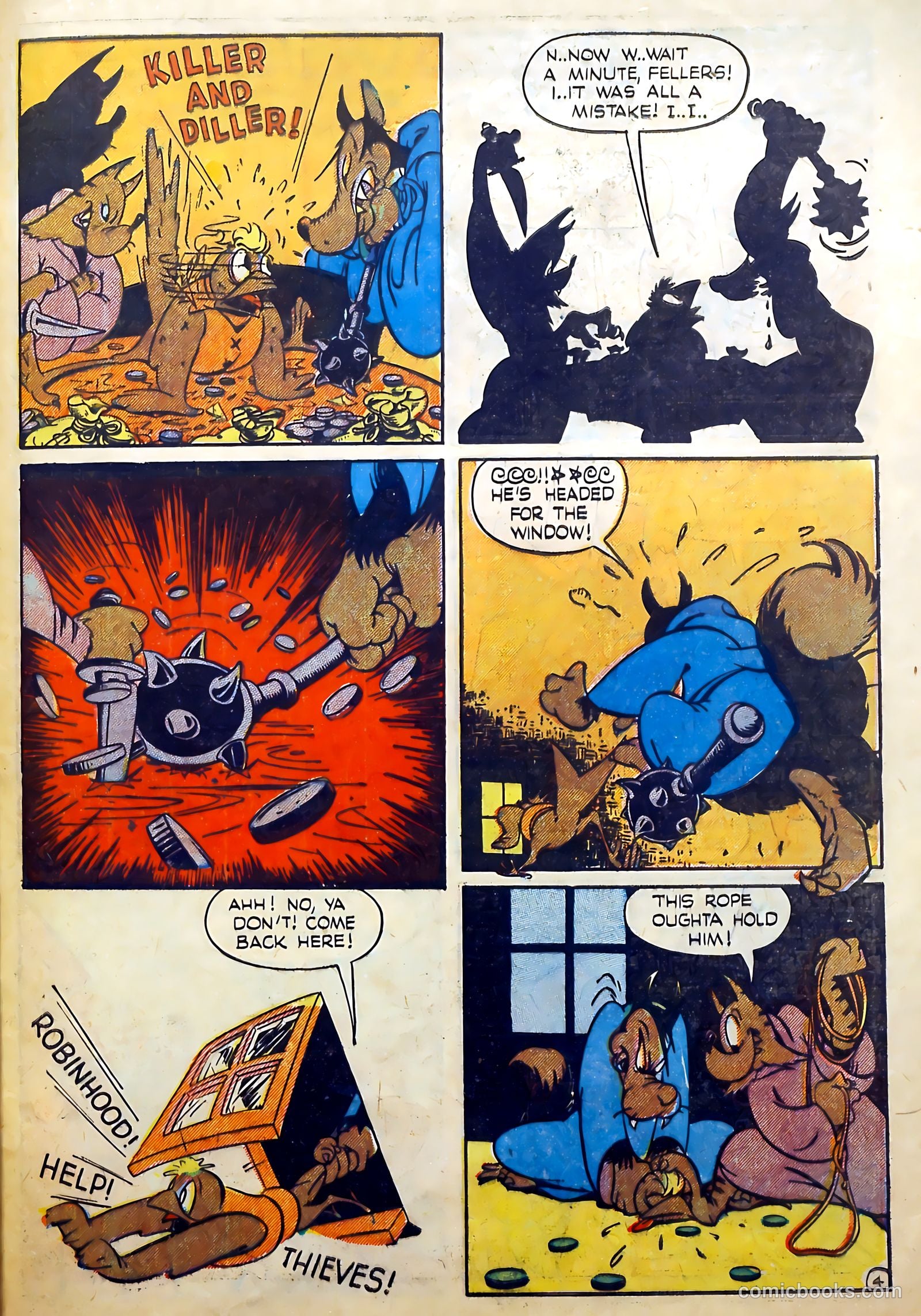Cryin' Lion Comics #2 (1944) — page 47 of 52