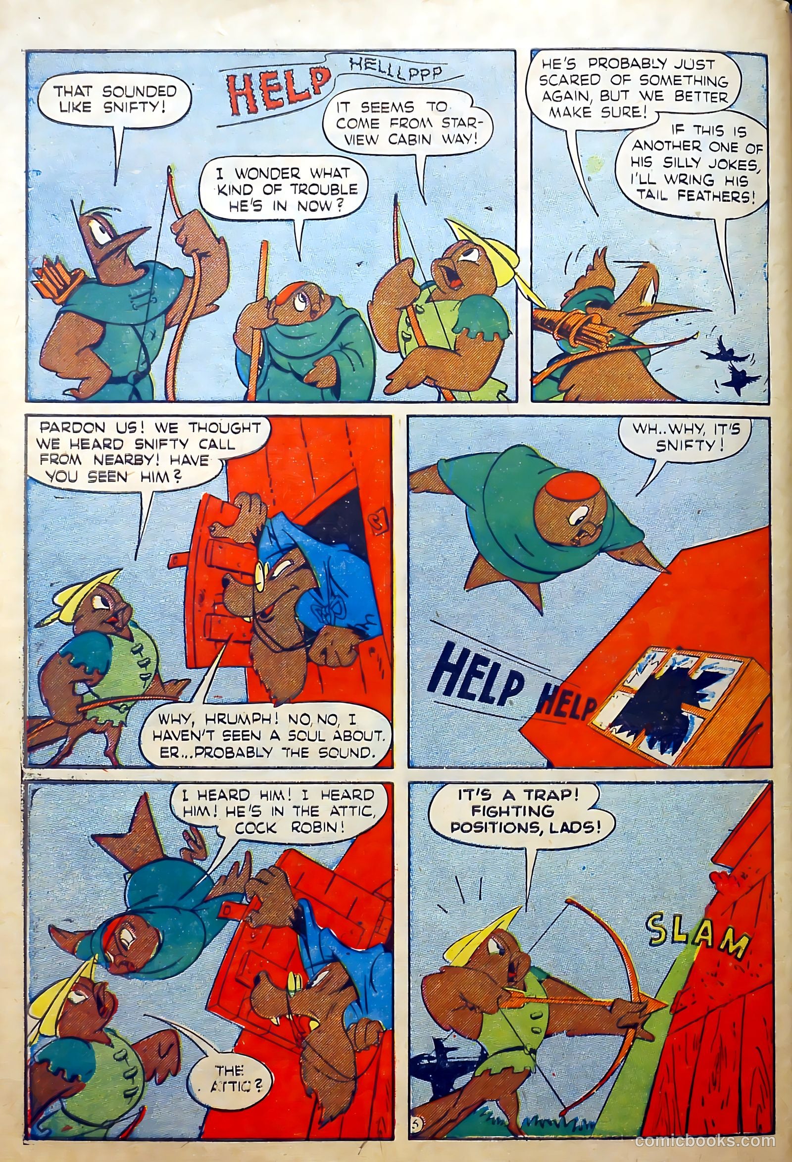 Cryin' Lion Comics #2 (1944) — page 48 of 52