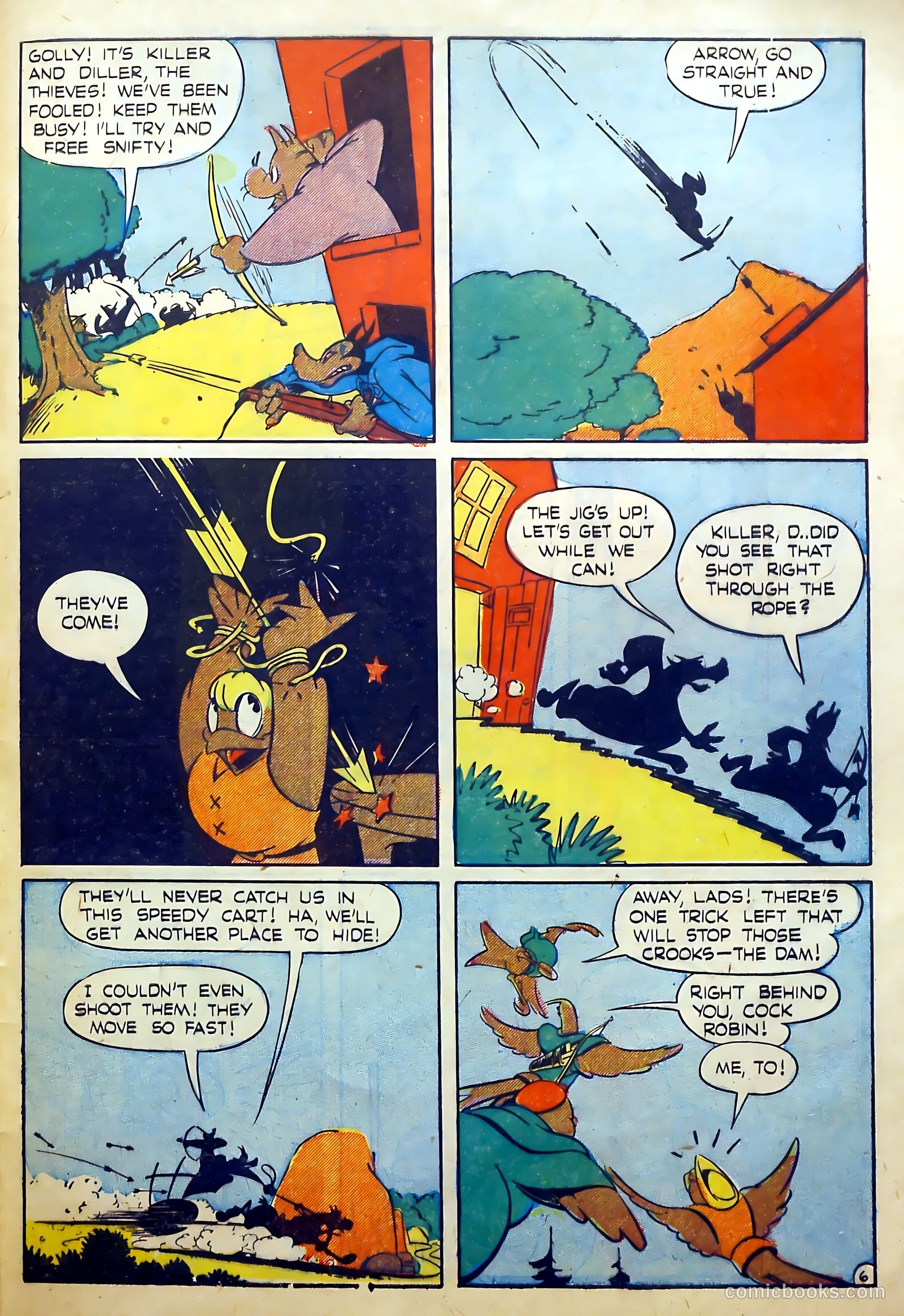 Cryin' Lion Comics #2 (1944) — page 49 of 52