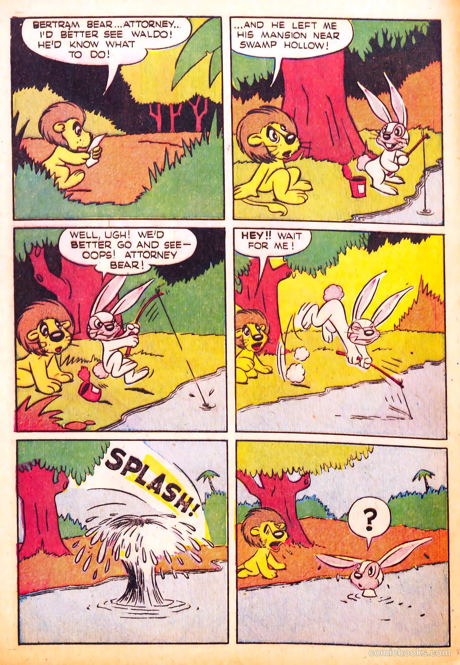 Cryin' Lion Comics #3 (1945) — page 4 of 52