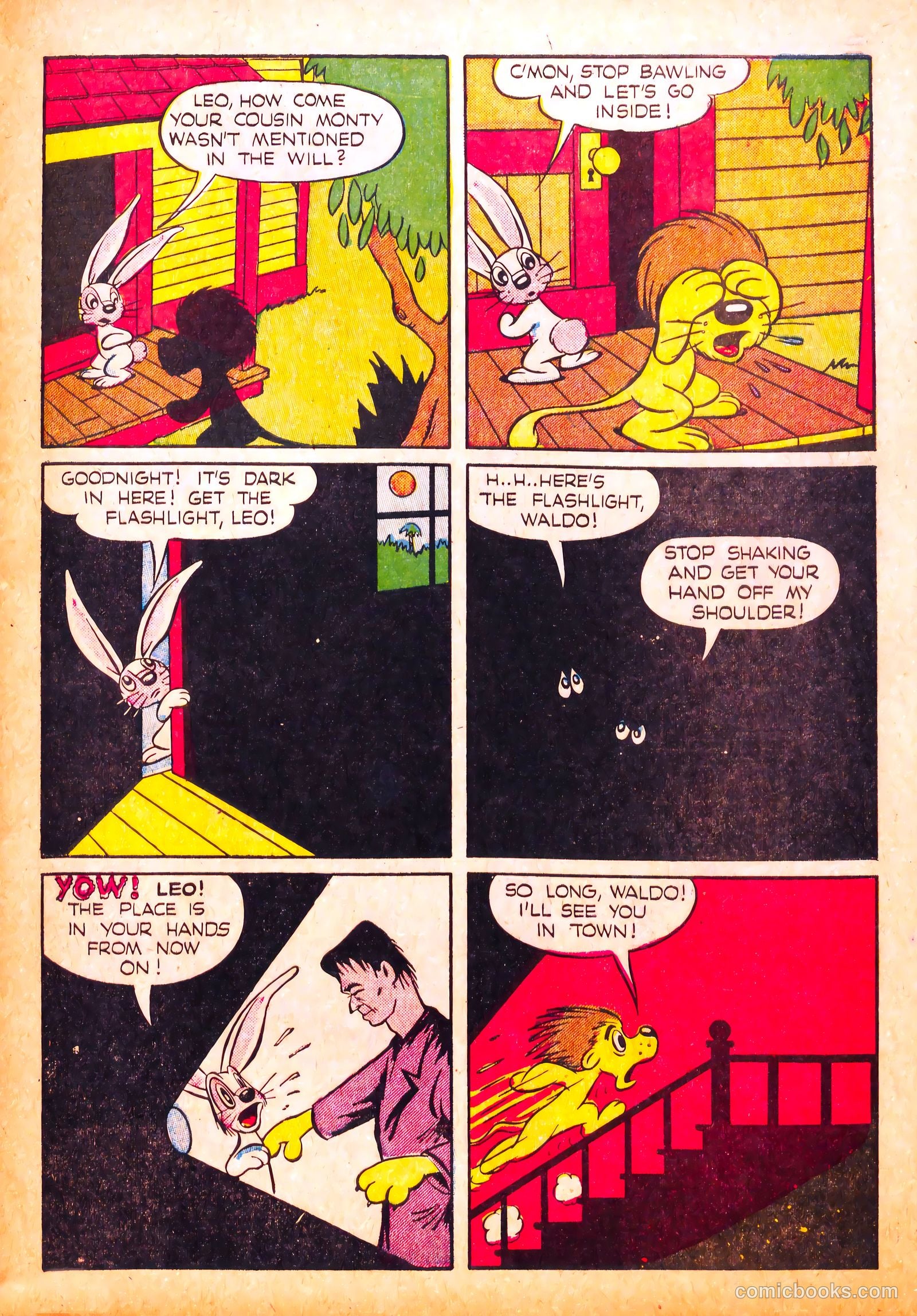 Cryin' Lion Comics #3 (1945) — page 7 of 52