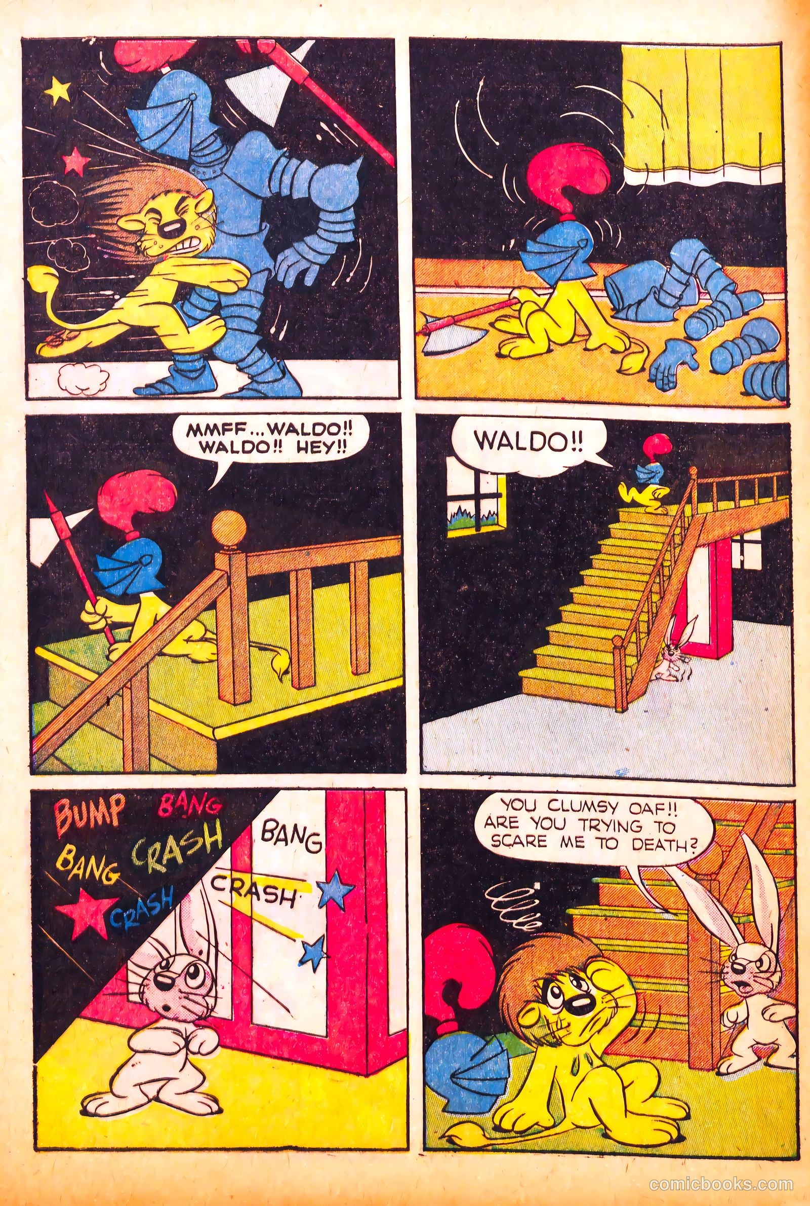 Cryin' Lion Comics #3 (1945) — page 8 of 52