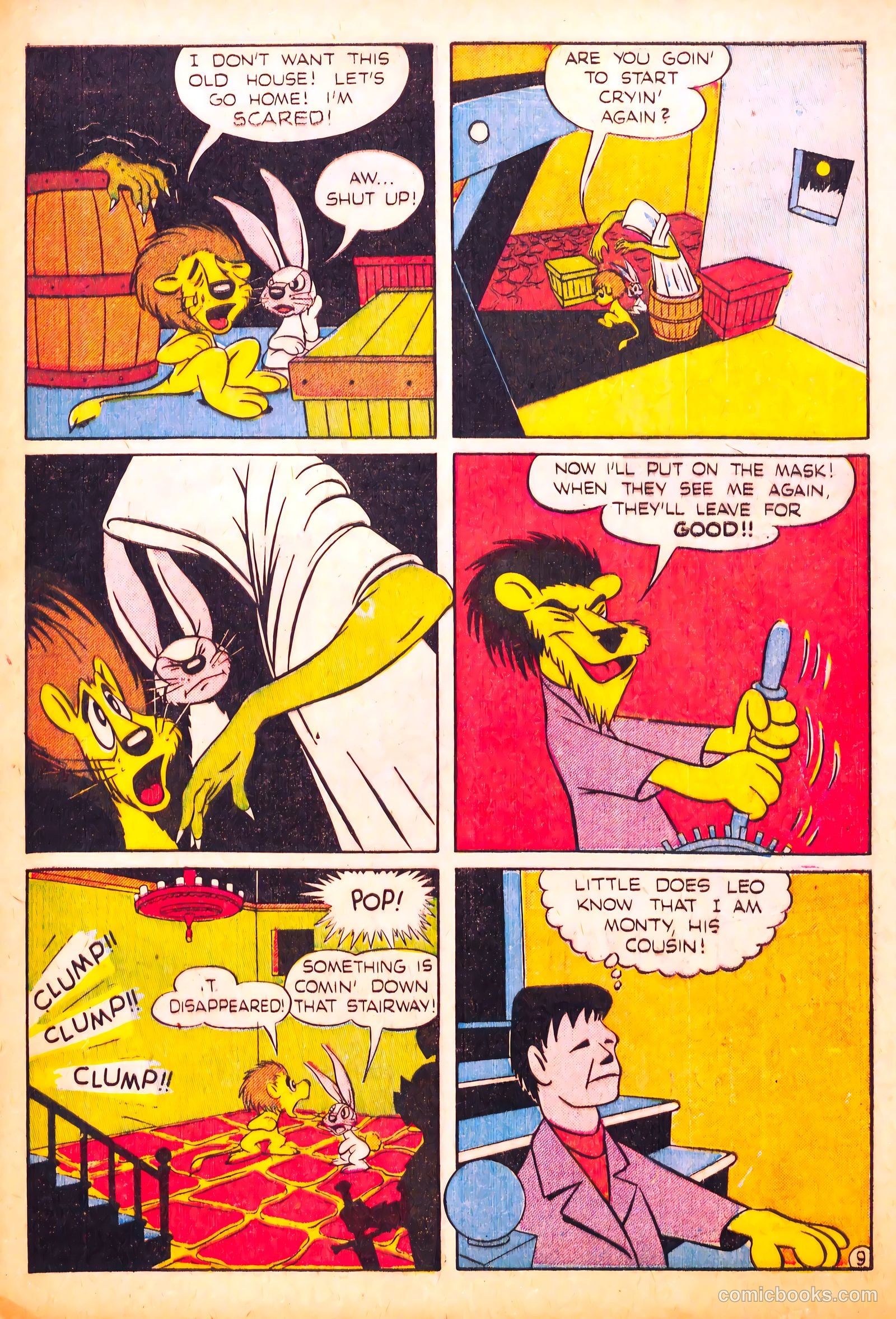 Cryin' Lion Comics #3 (1945) — page 11 of 52