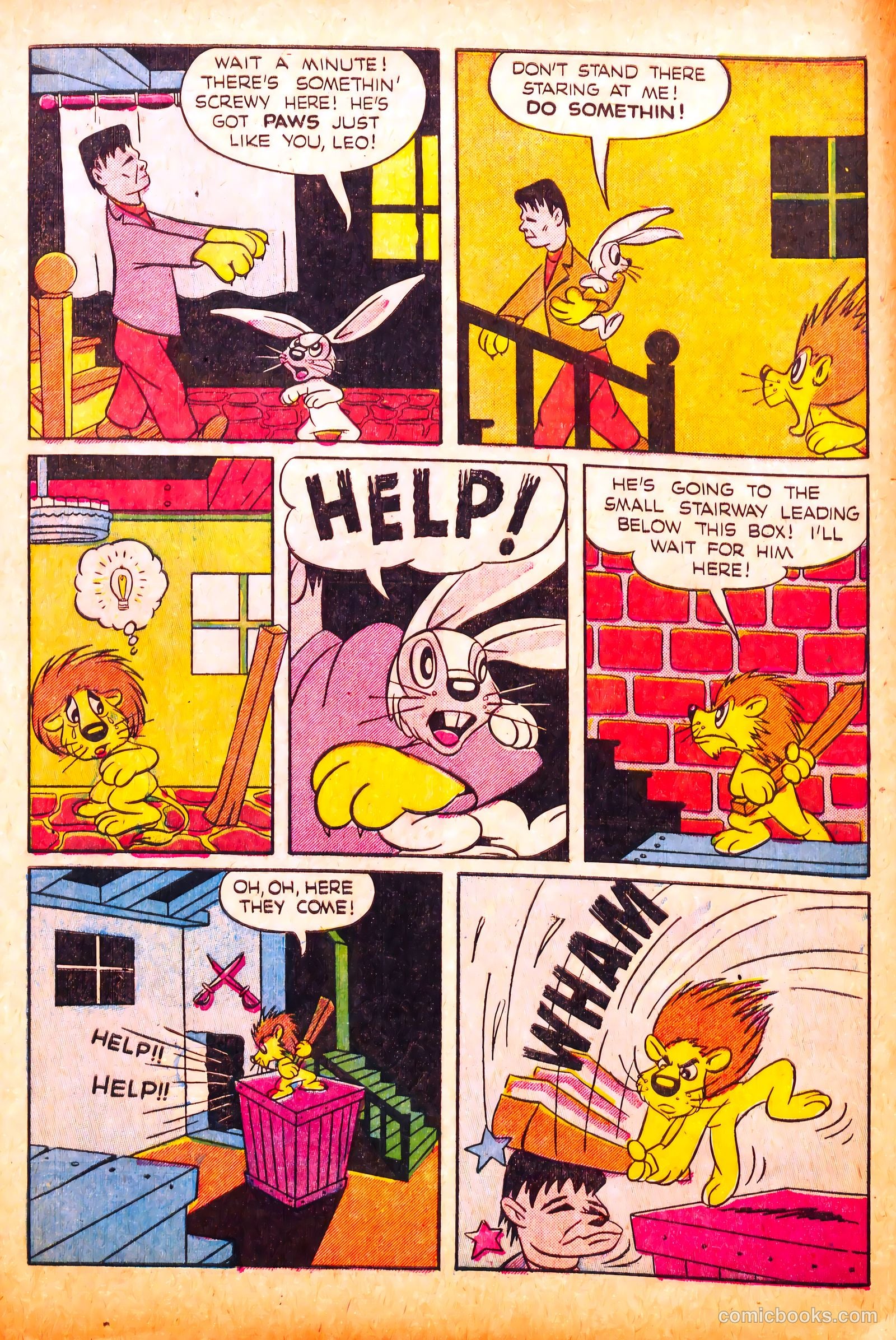 Cryin' Lion Comics #3 (1945) — page 12 of 52