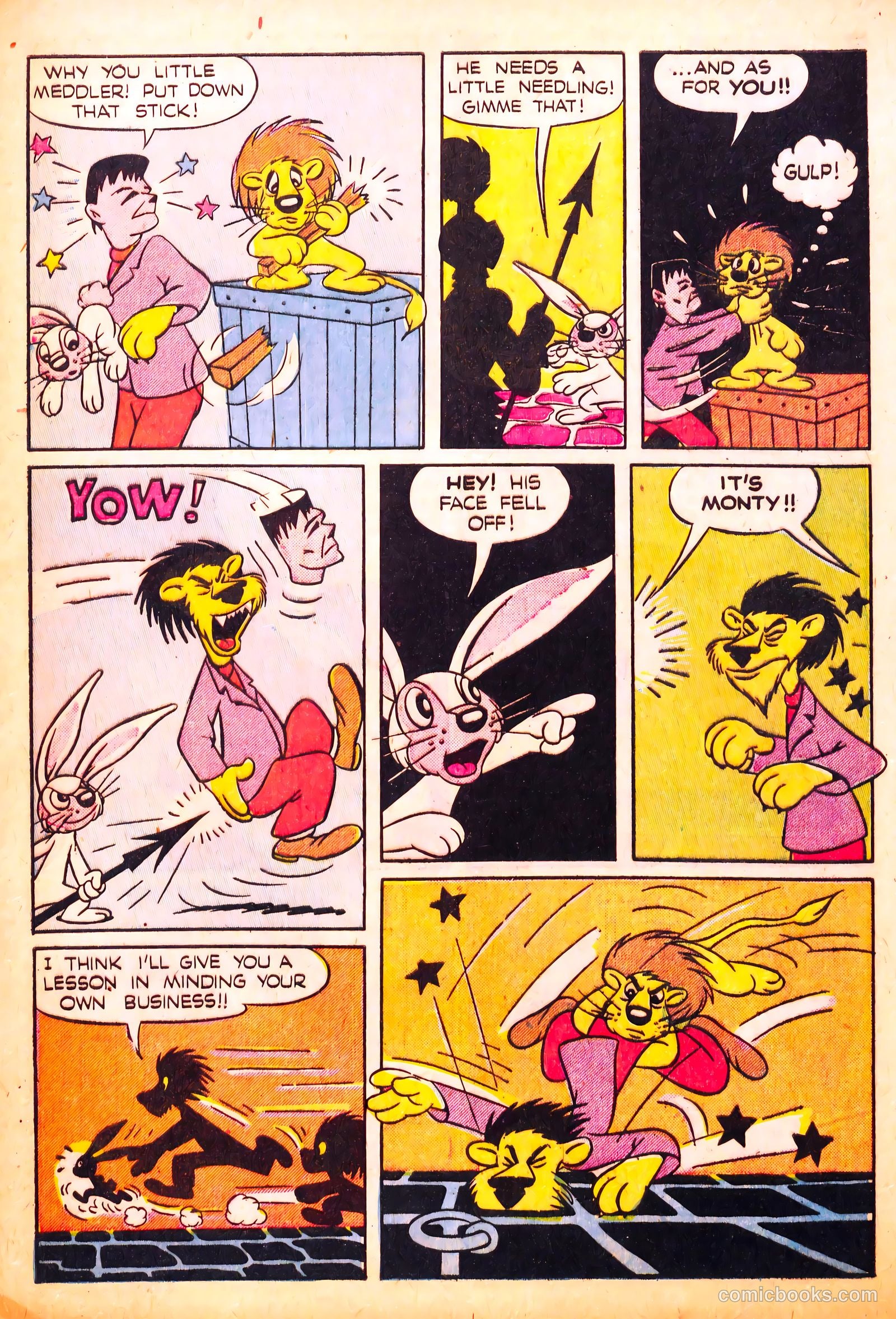 Cryin' Lion Comics #3 (1945) — page 13 of 52