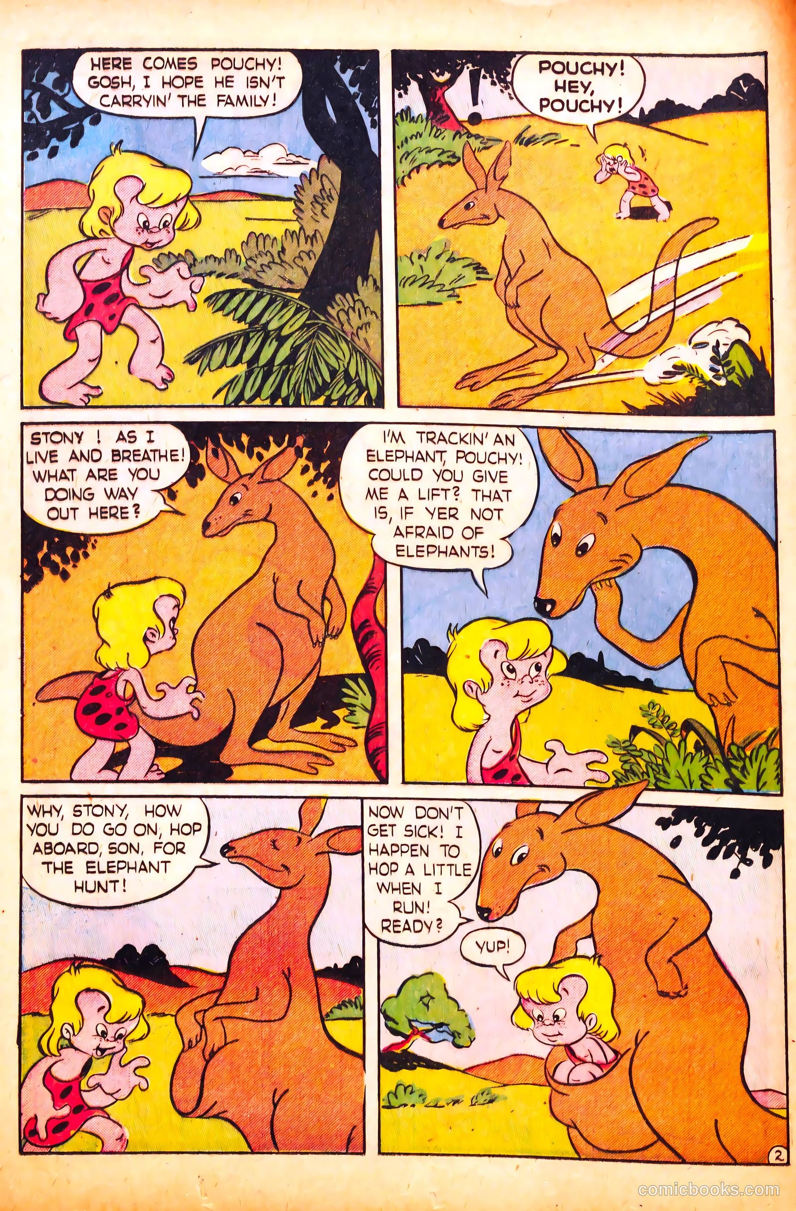 Cryin' Lion Comics #3 (1945) — page 16 of 52