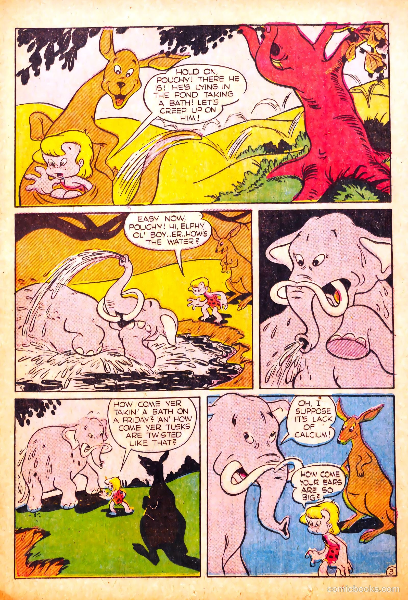 Cryin' Lion Comics #3 (1945) — page 17 of 52