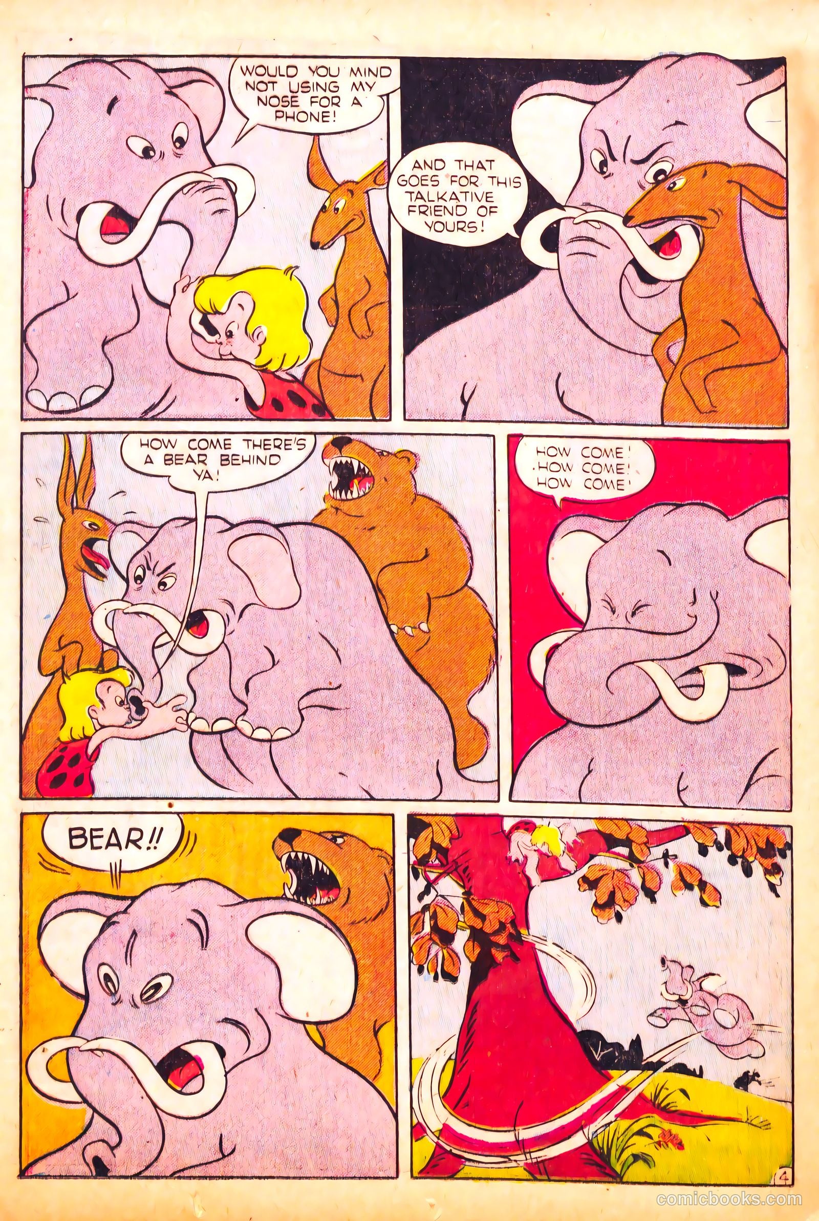 Cryin' Lion Comics #3 (1945) — page 18 of 52