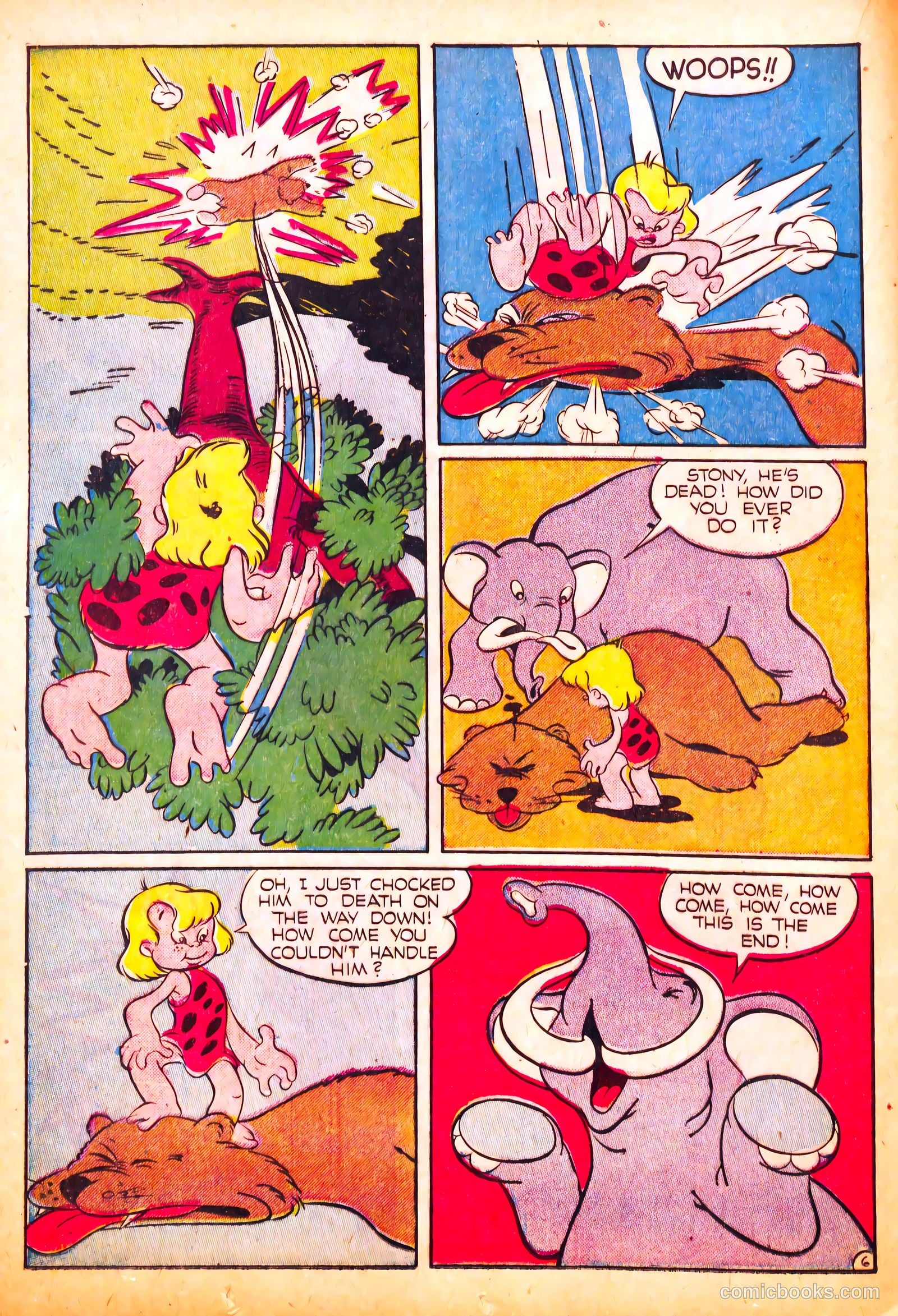 Cryin' Lion Comics #3 (1945) — page 20 of 52