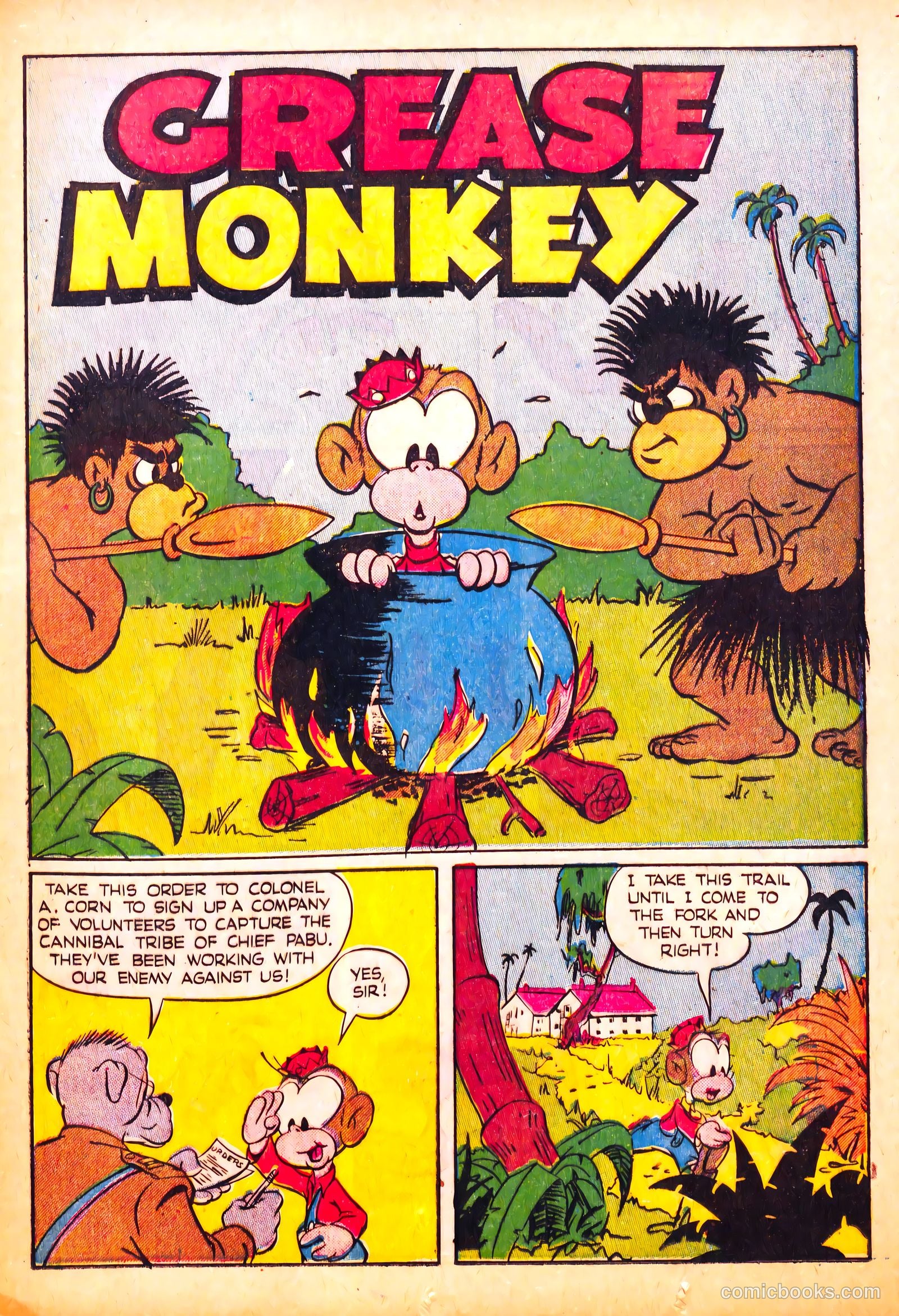 Cryin' Lion Comics #3 (1945) — page 21 of 52