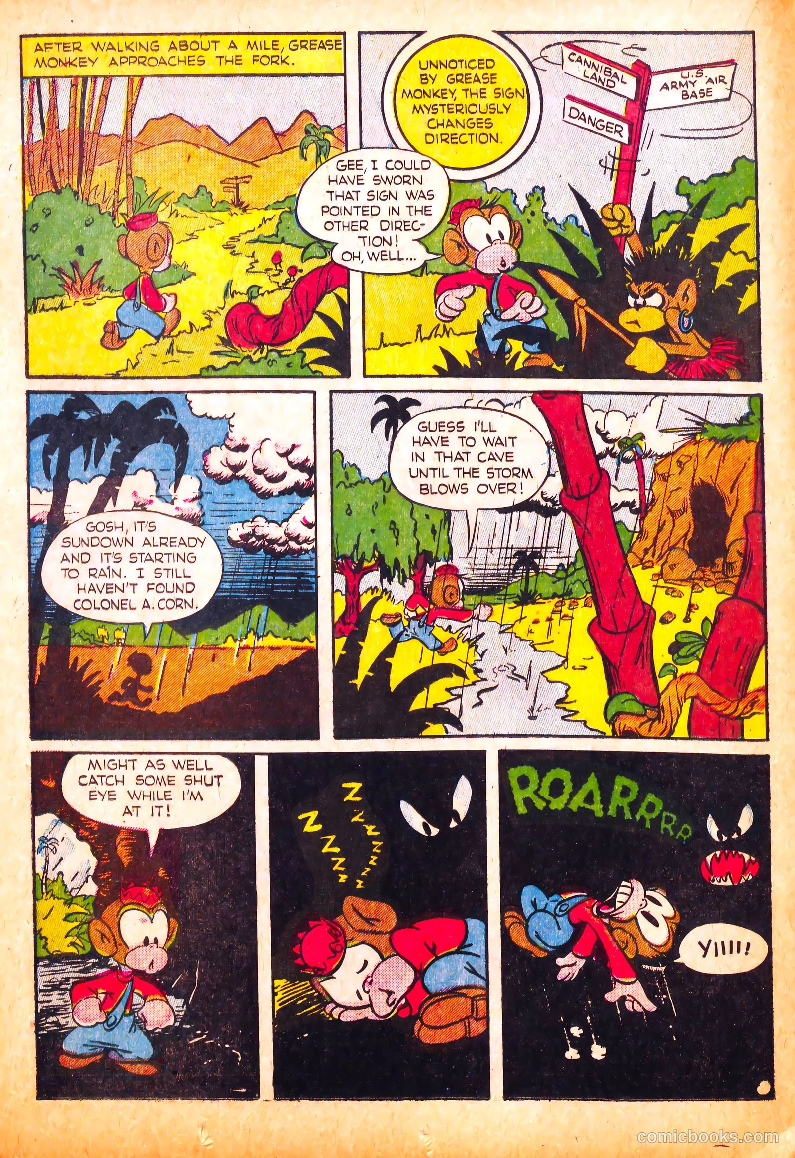 Cryin' Lion Comics #3 (1945) — page 22 of 52