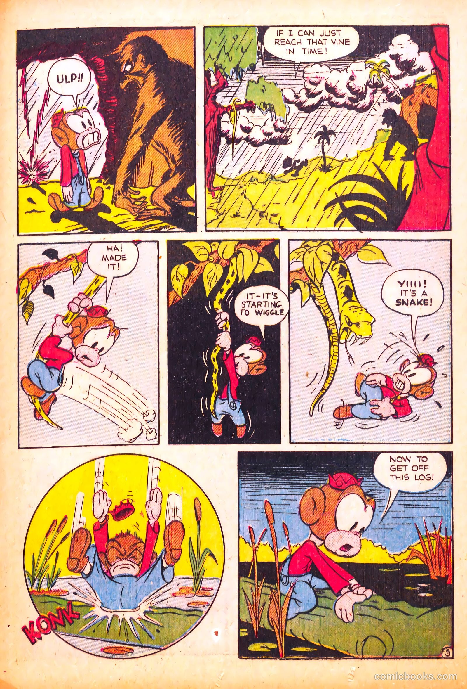 Cryin' Lion Comics #3 (1945) — page 23 of 52