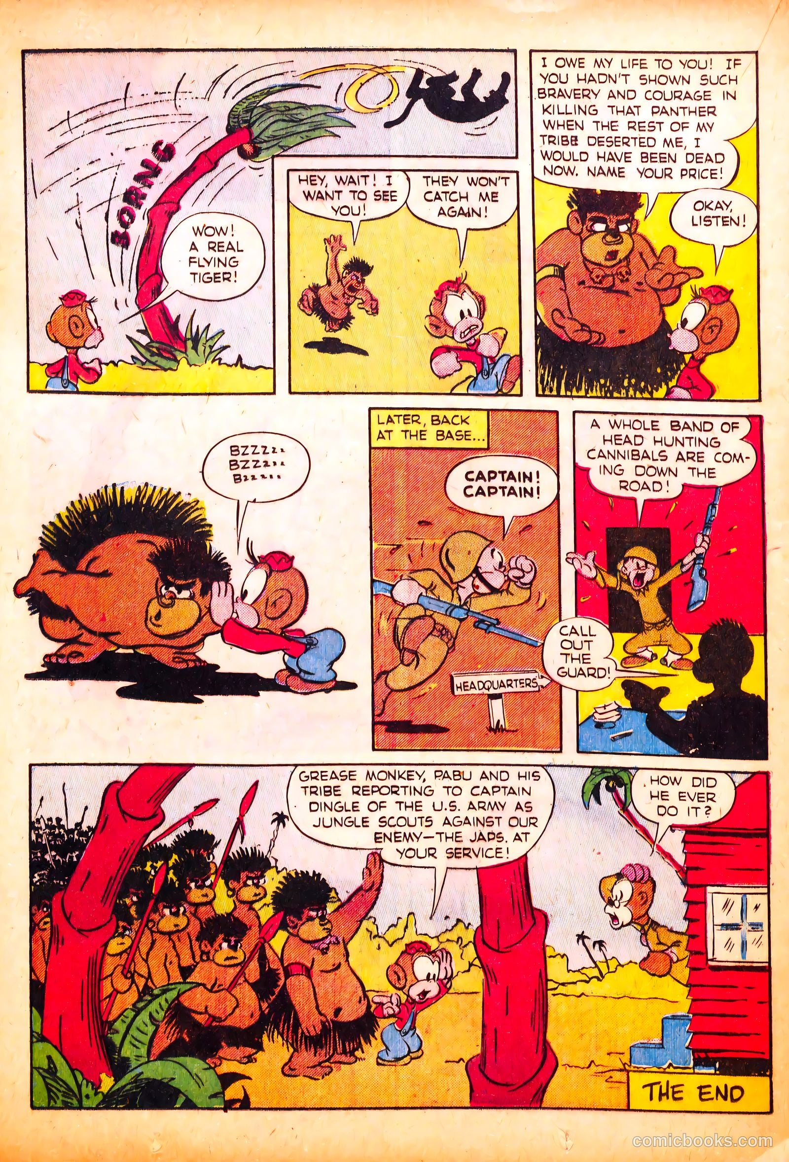 Cryin' Lion Comics #3 (1945) — page 28 of 52