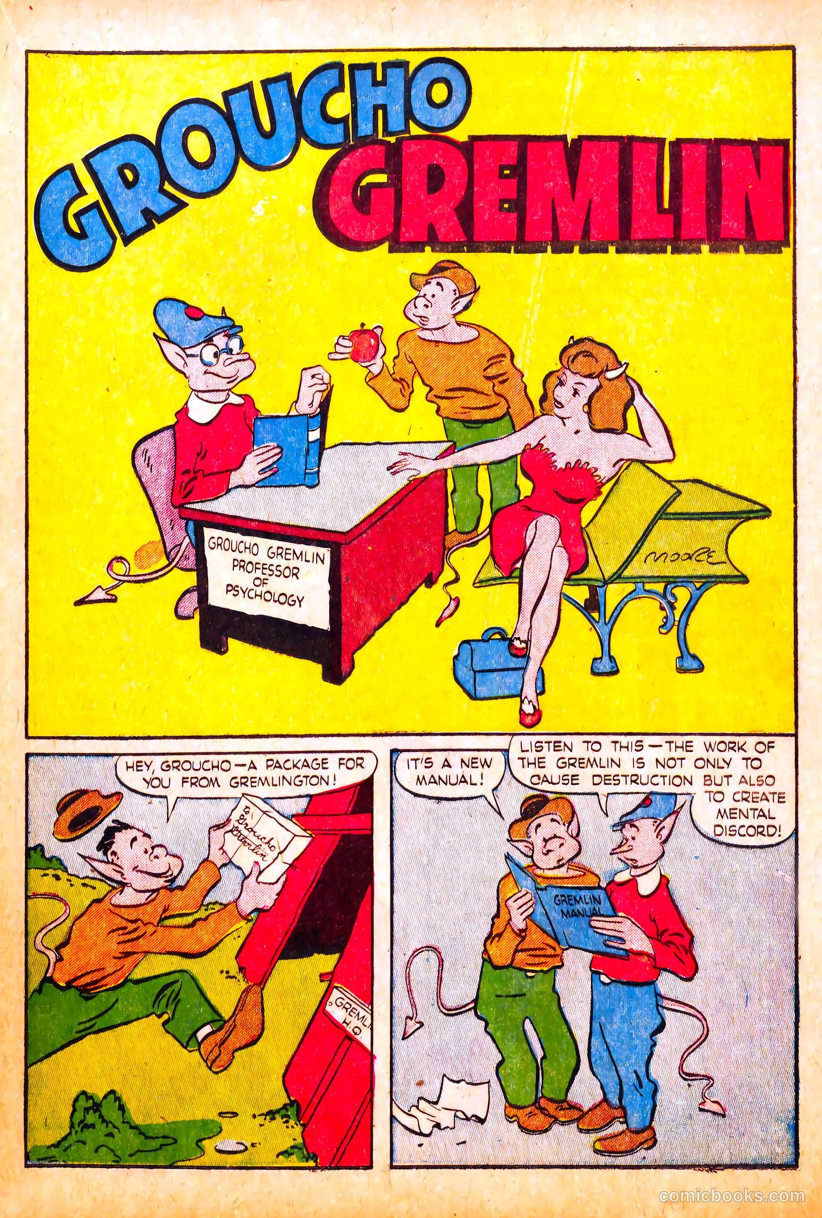 Cryin' Lion Comics #3 (1945) — page 31 of 52