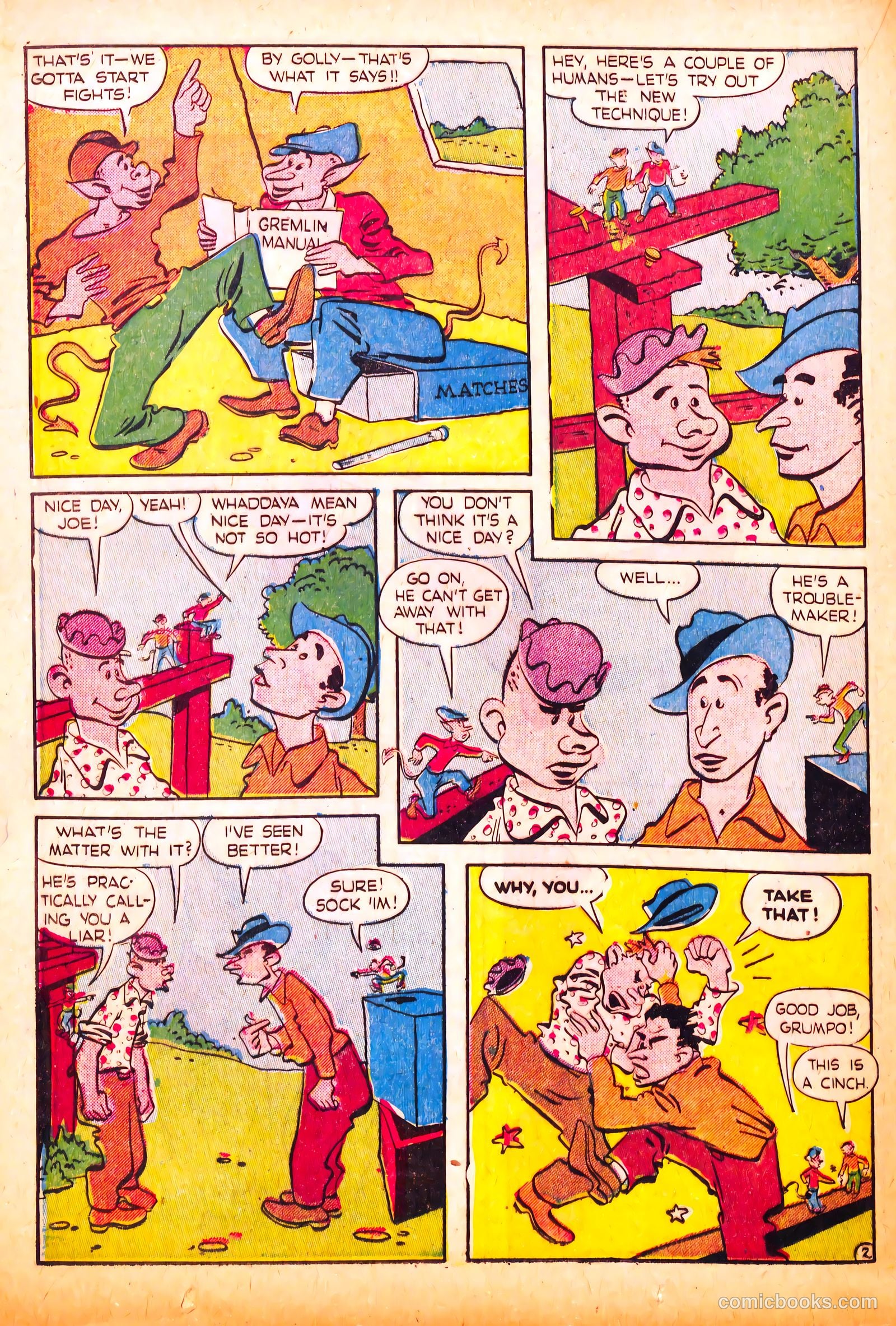 Cryin' Lion Comics #3 (1945) — page 32 of 52