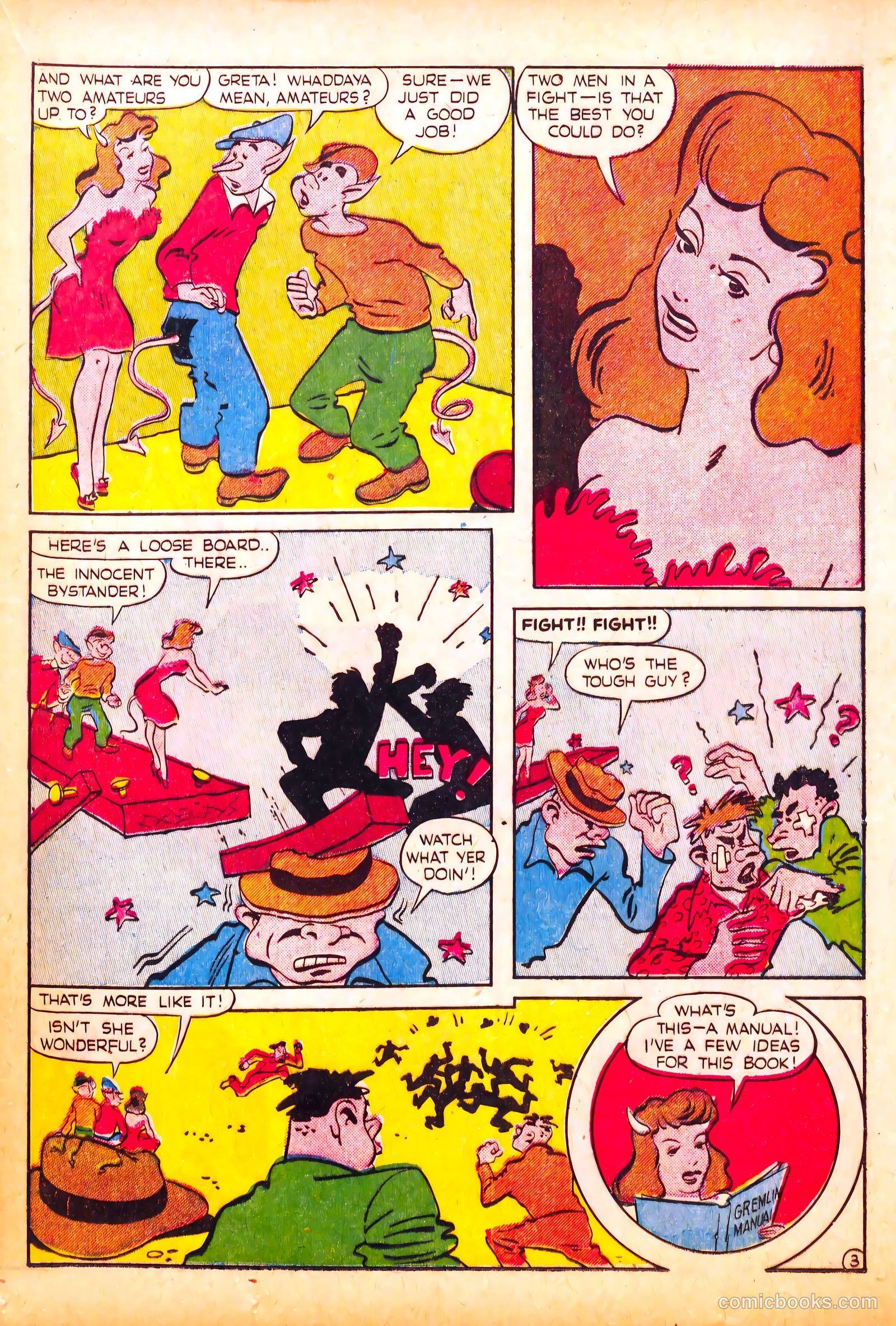 Cryin' Lion Comics #3 (1945) — page 33 of 52