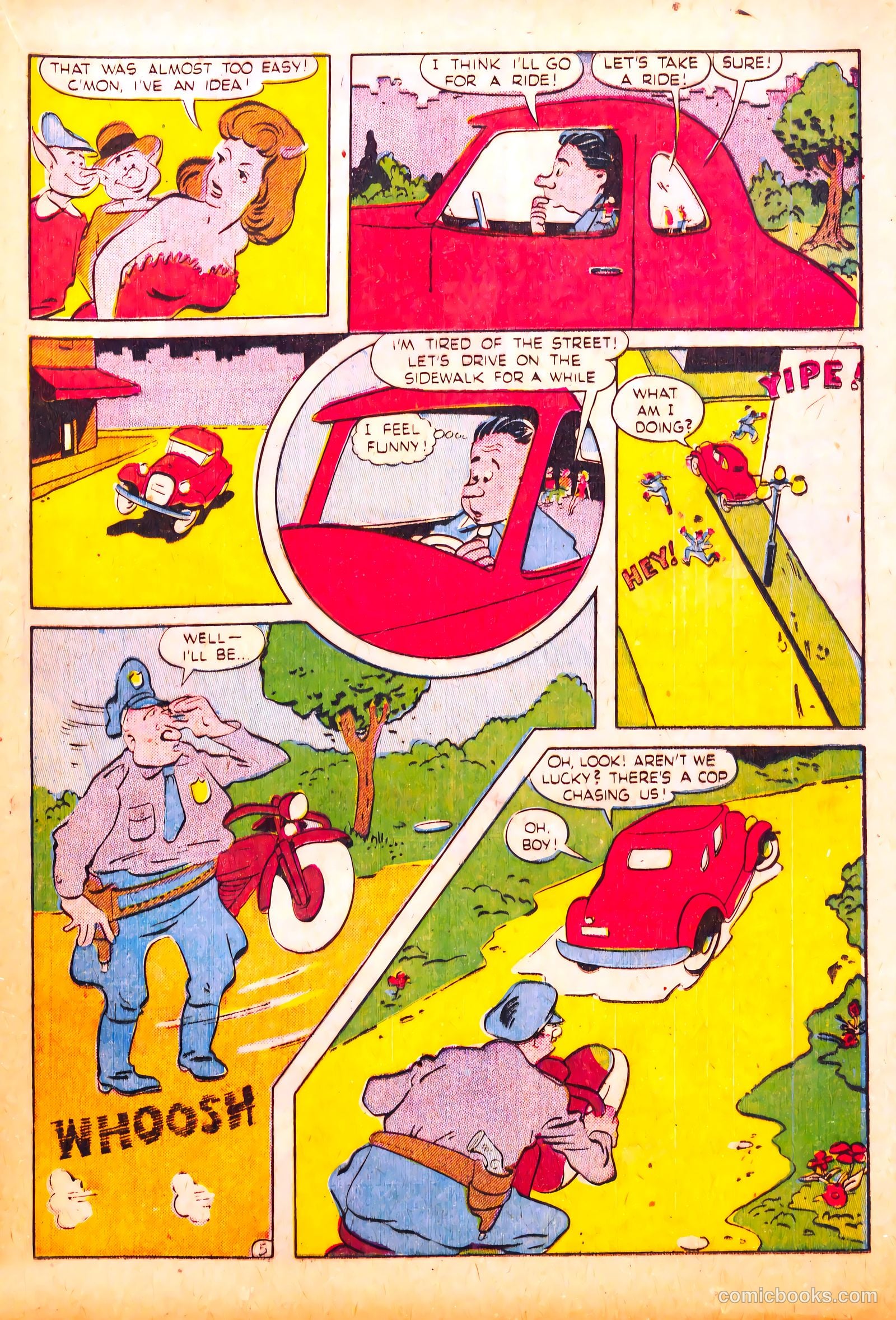 Cryin' Lion Comics #3 (1945) — page 35 of 52