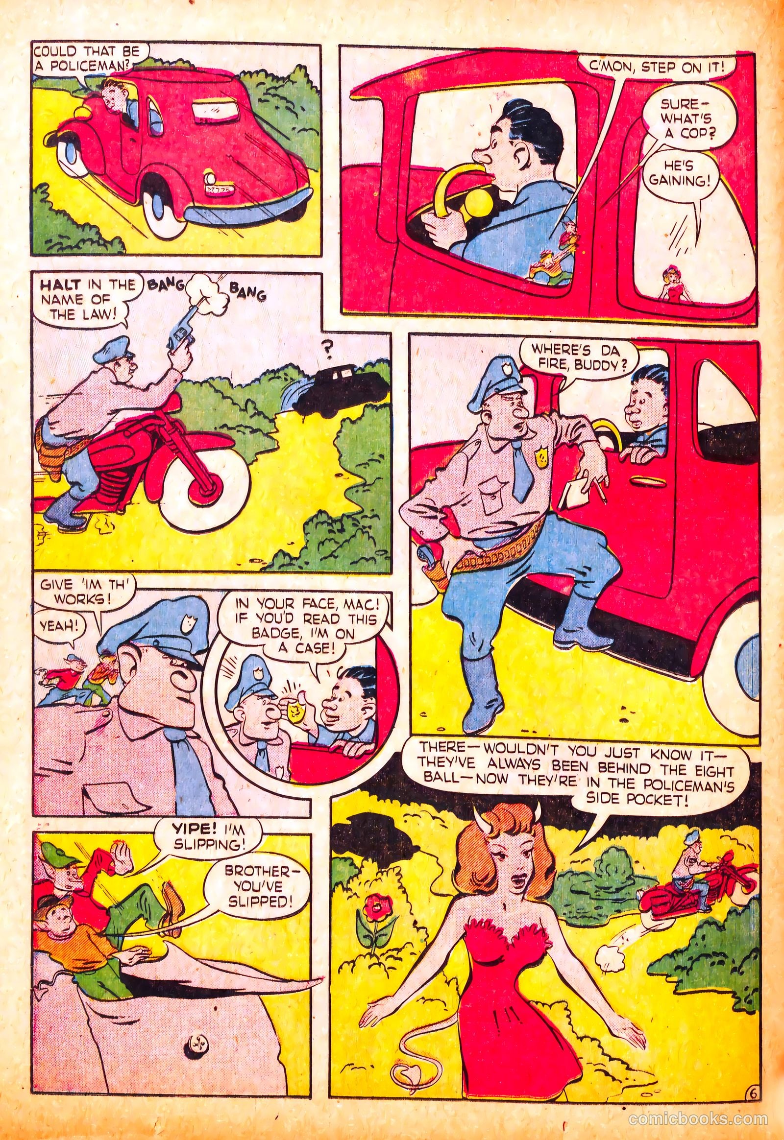 Cryin' Lion Comics #3 (1945) — page 36 of 52