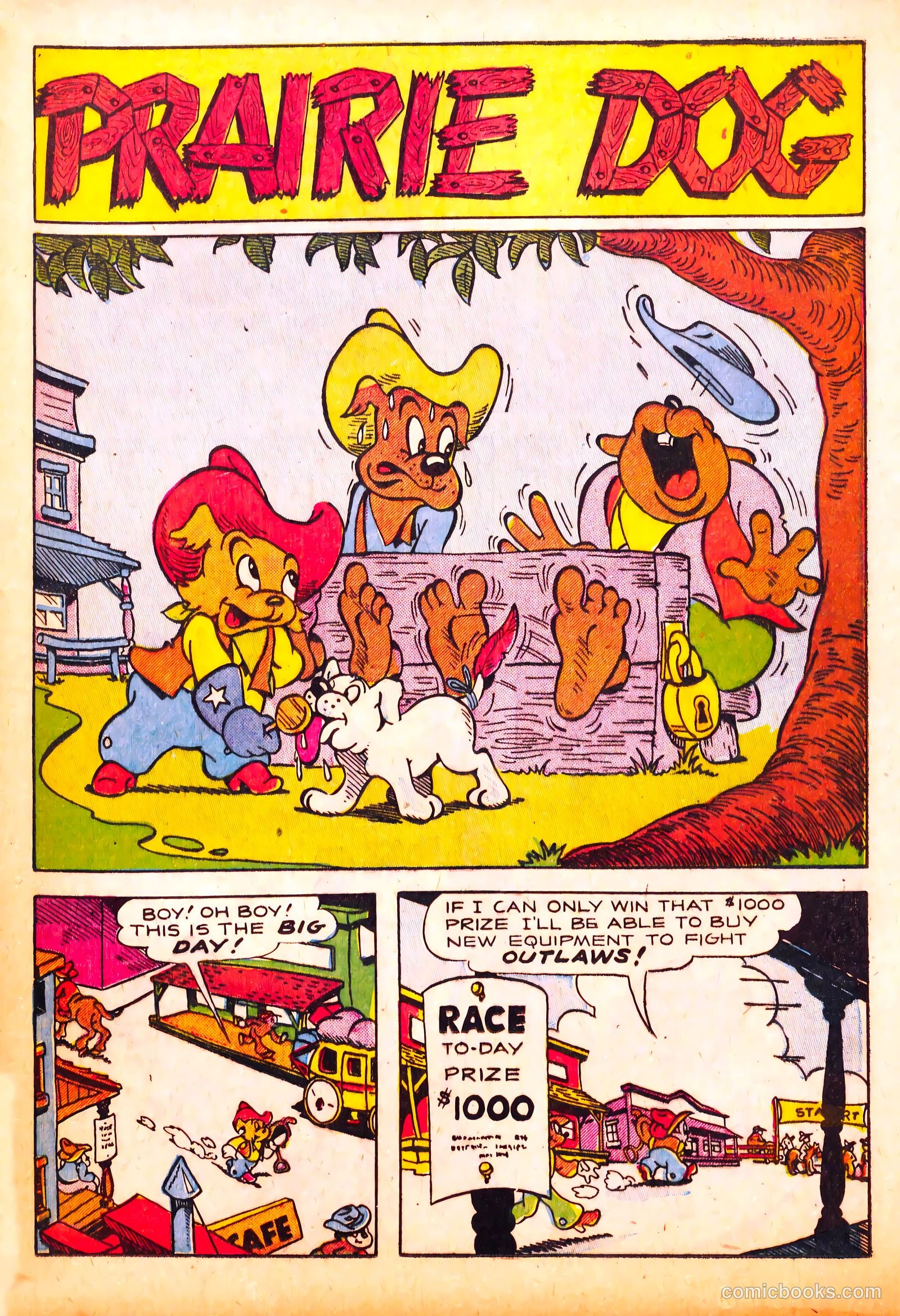 Cryin' Lion Comics #3 (1945) — page 37 of 52