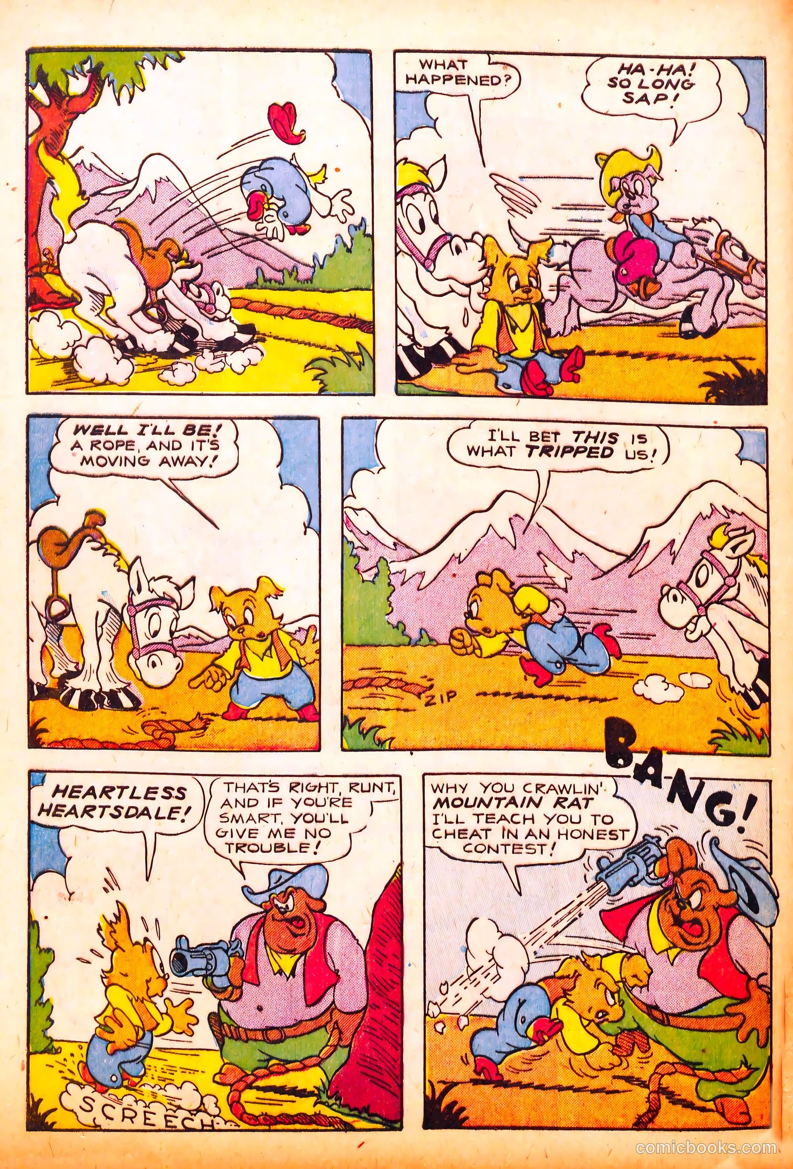 Cryin' Lion Comics #3 (1945) — page 40 of 52