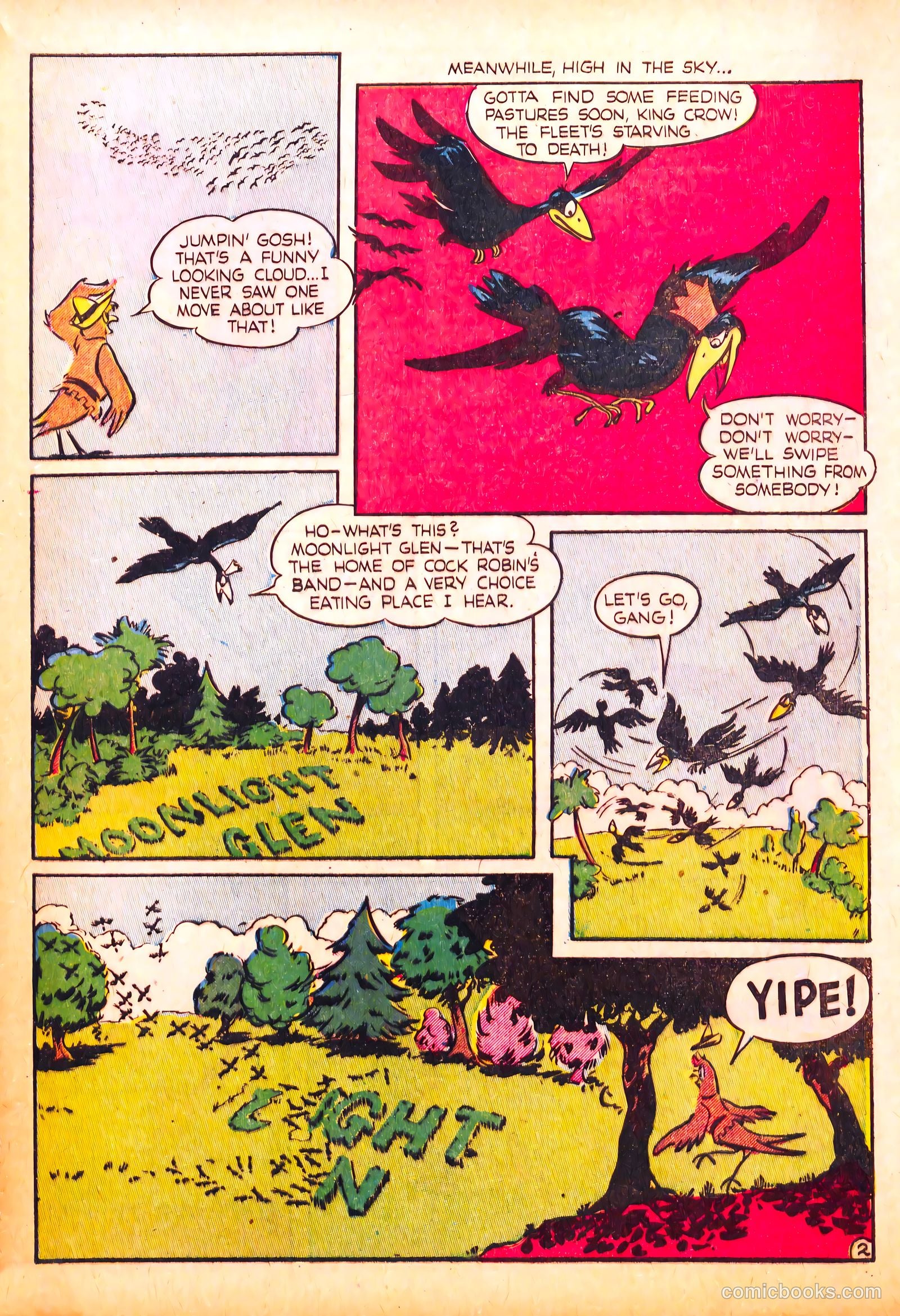 Cryin' Lion Comics #3 (1945) — page 45 of 52
