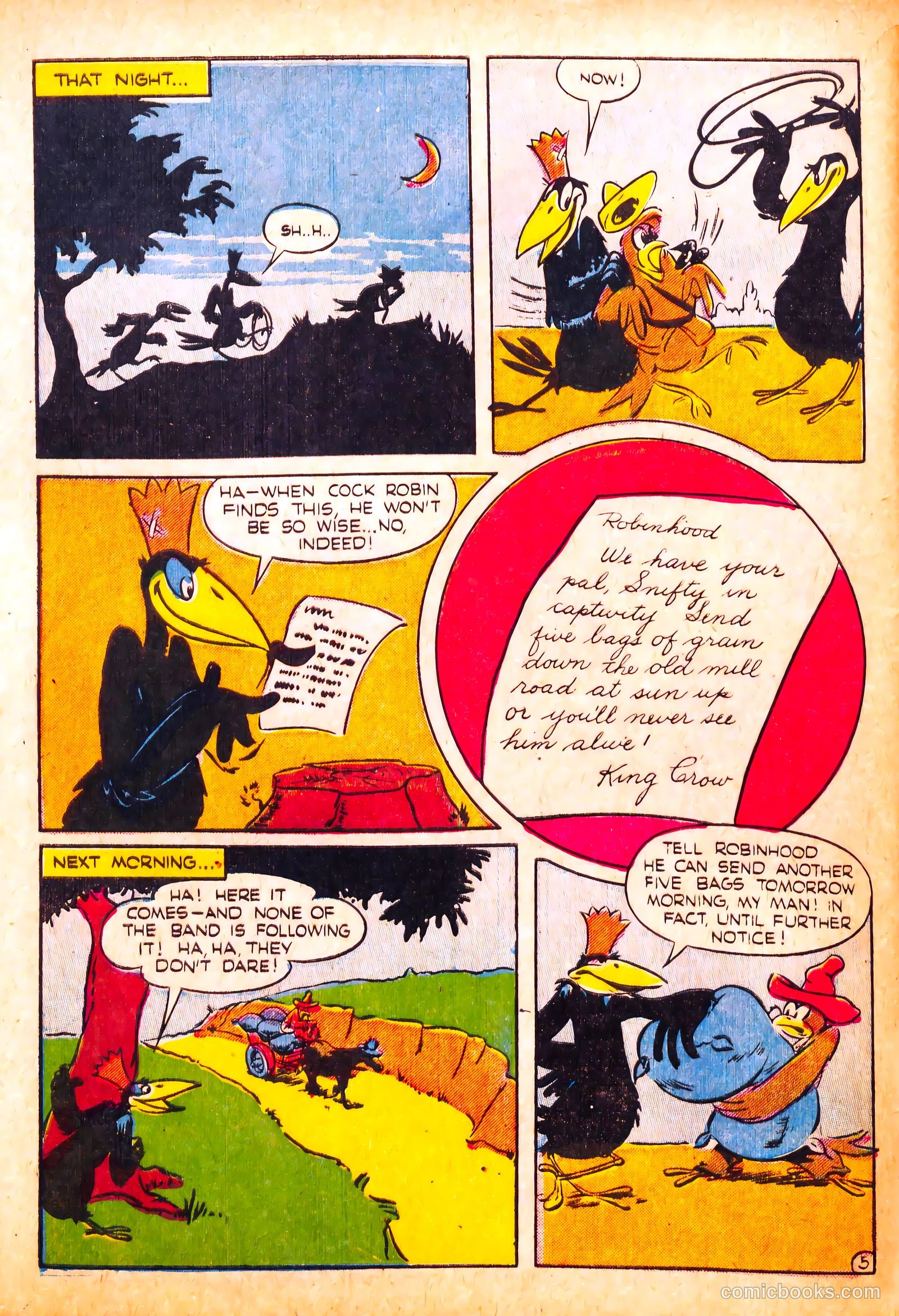 Cryin' Lion Comics #3 (1945) — page 48 of 52