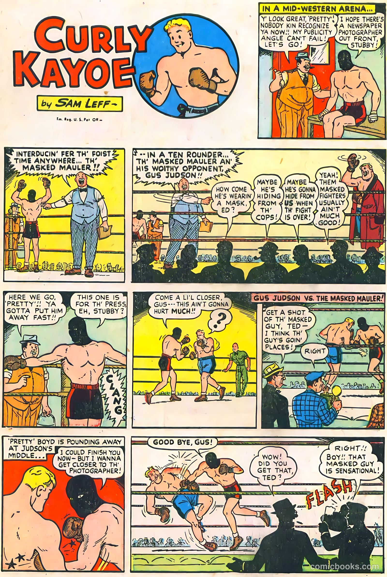Curly Kayoe #7 (1947) — page 3 of 36