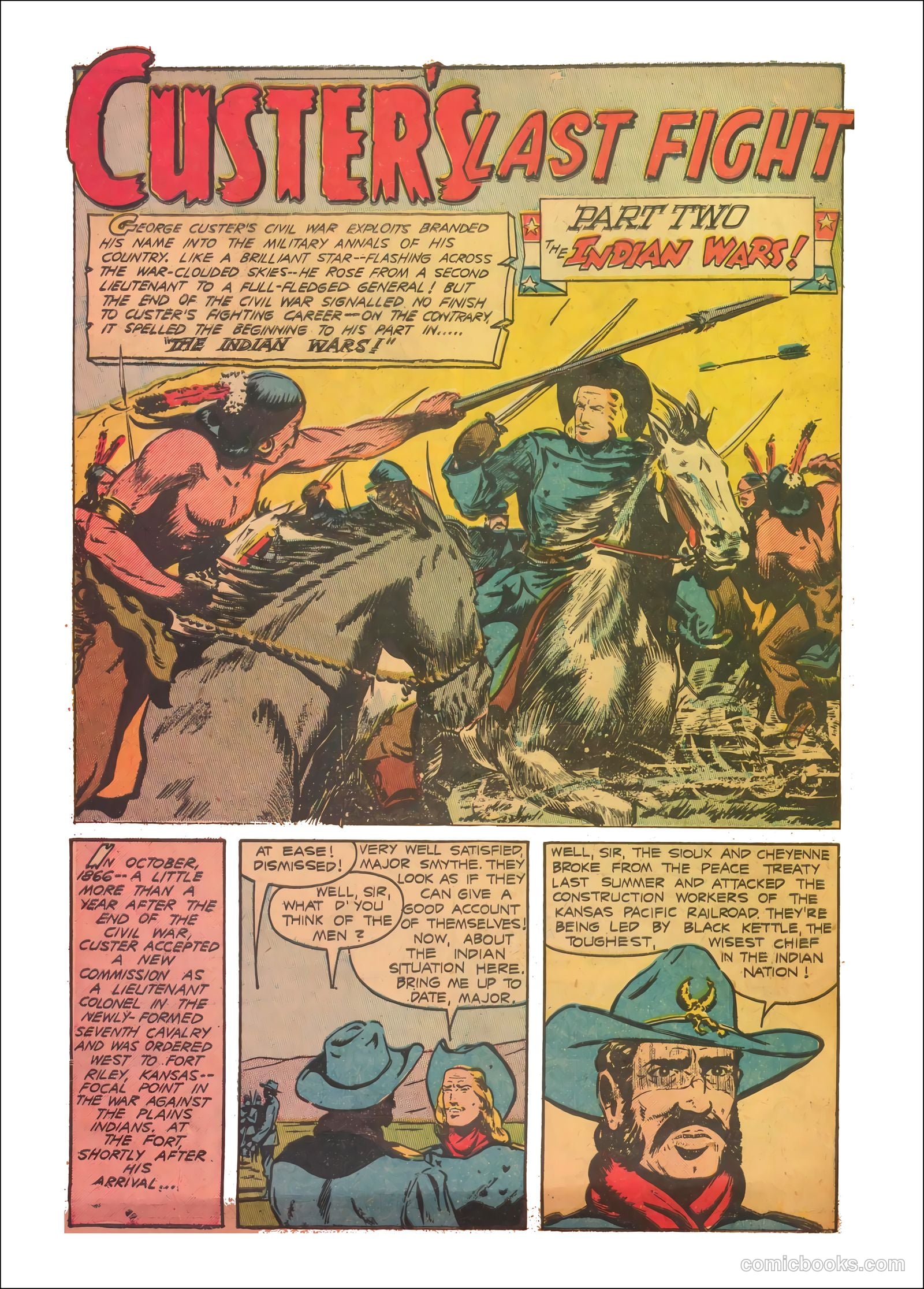 Custer's Last Fight #1 — page 10 of 36