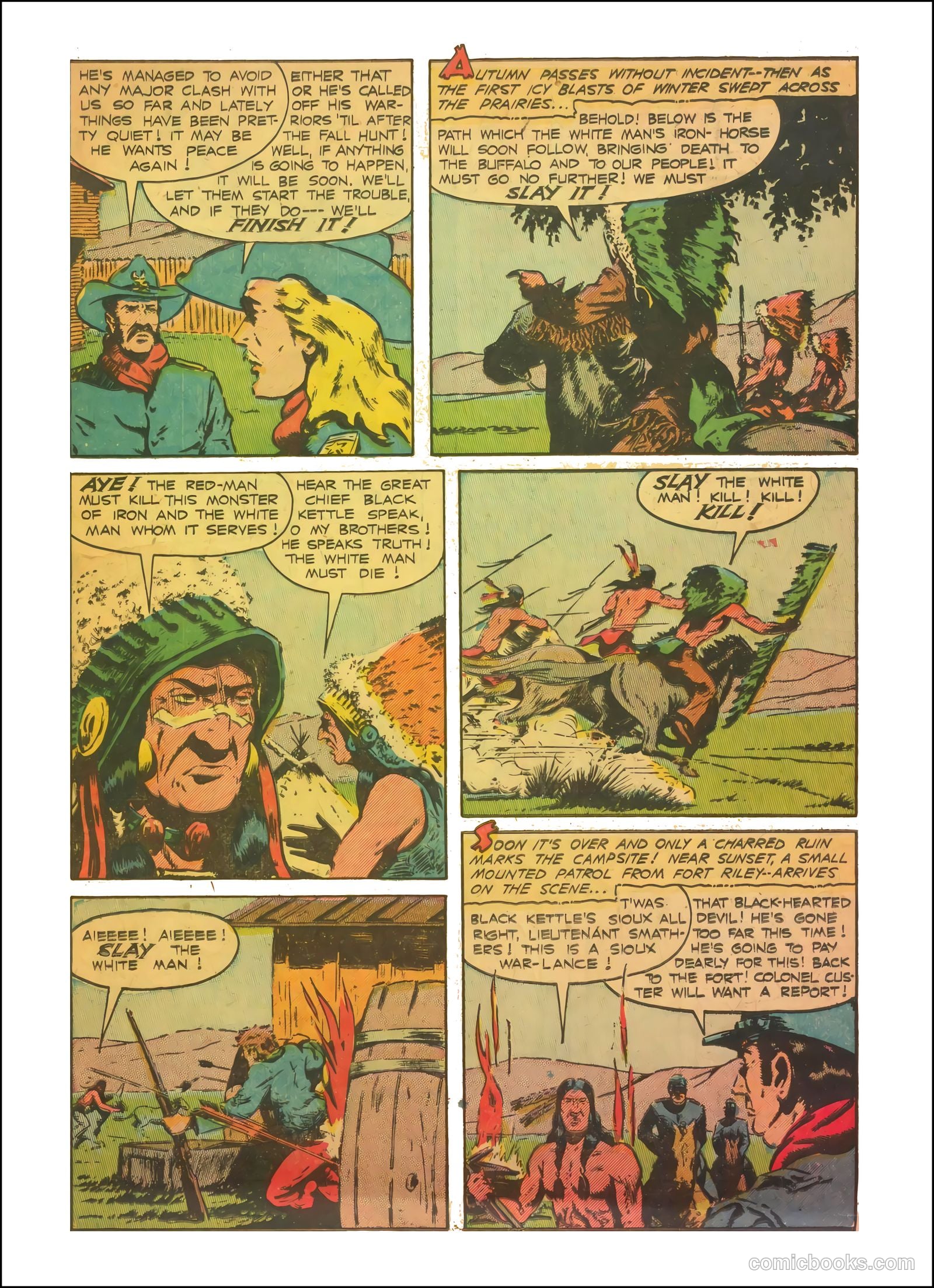 Custer's Last Fight #1 — page 11 of 36