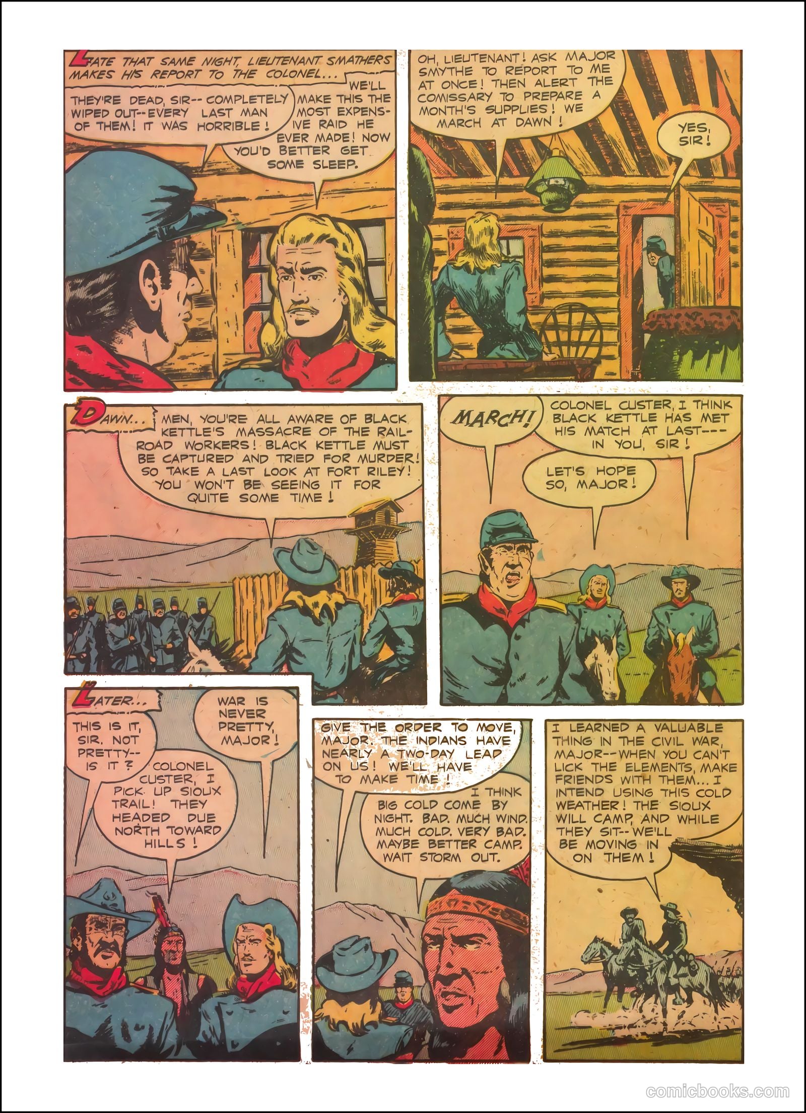 Custer's Last Fight #1 — page 12 of 36