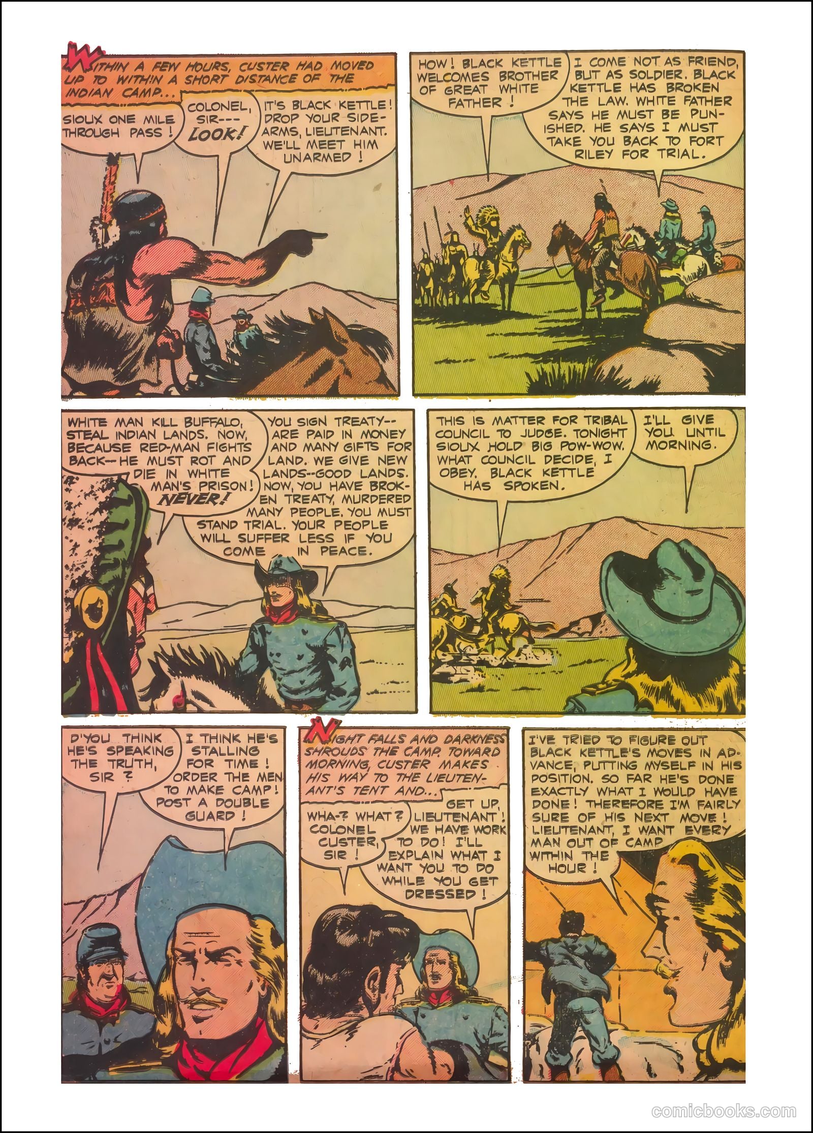 Custer's Last Fight #1 — page 14 of 36